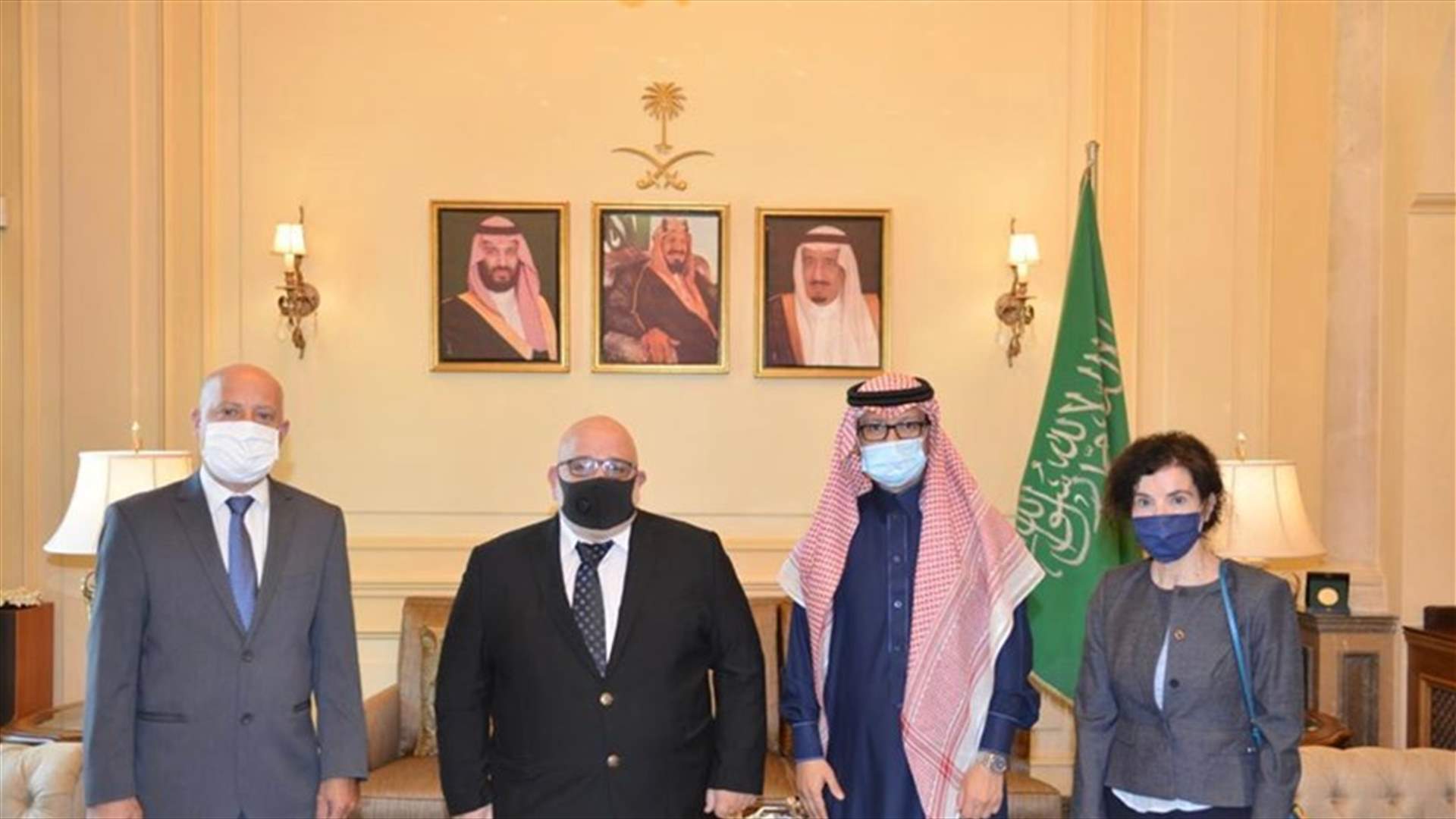 بخاري استقبل رئيس حزب الرامغافار في لبنان