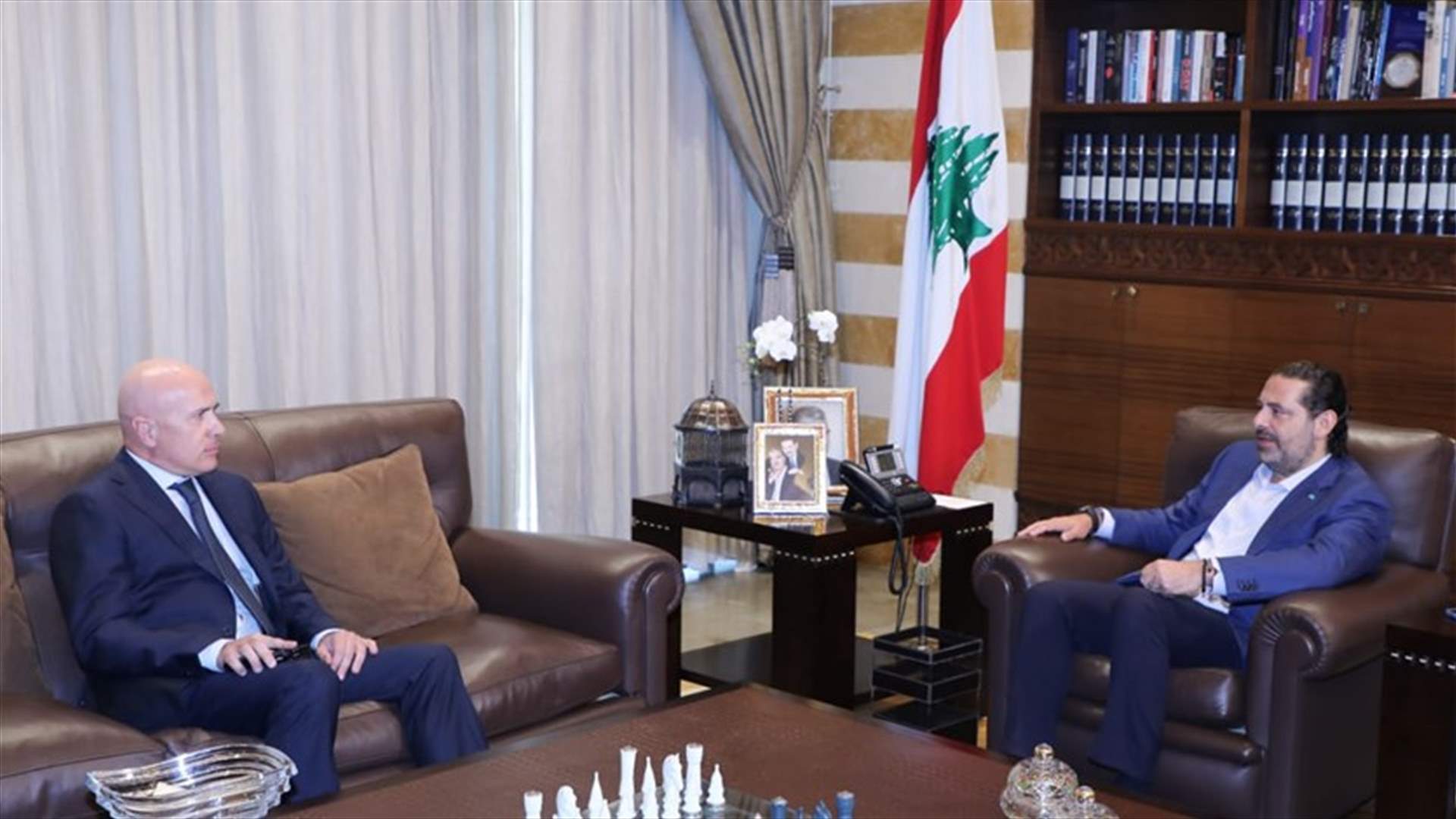 الحريري عرض مع سفير الارجنتين الاوضاع في لبنان والمنطقة