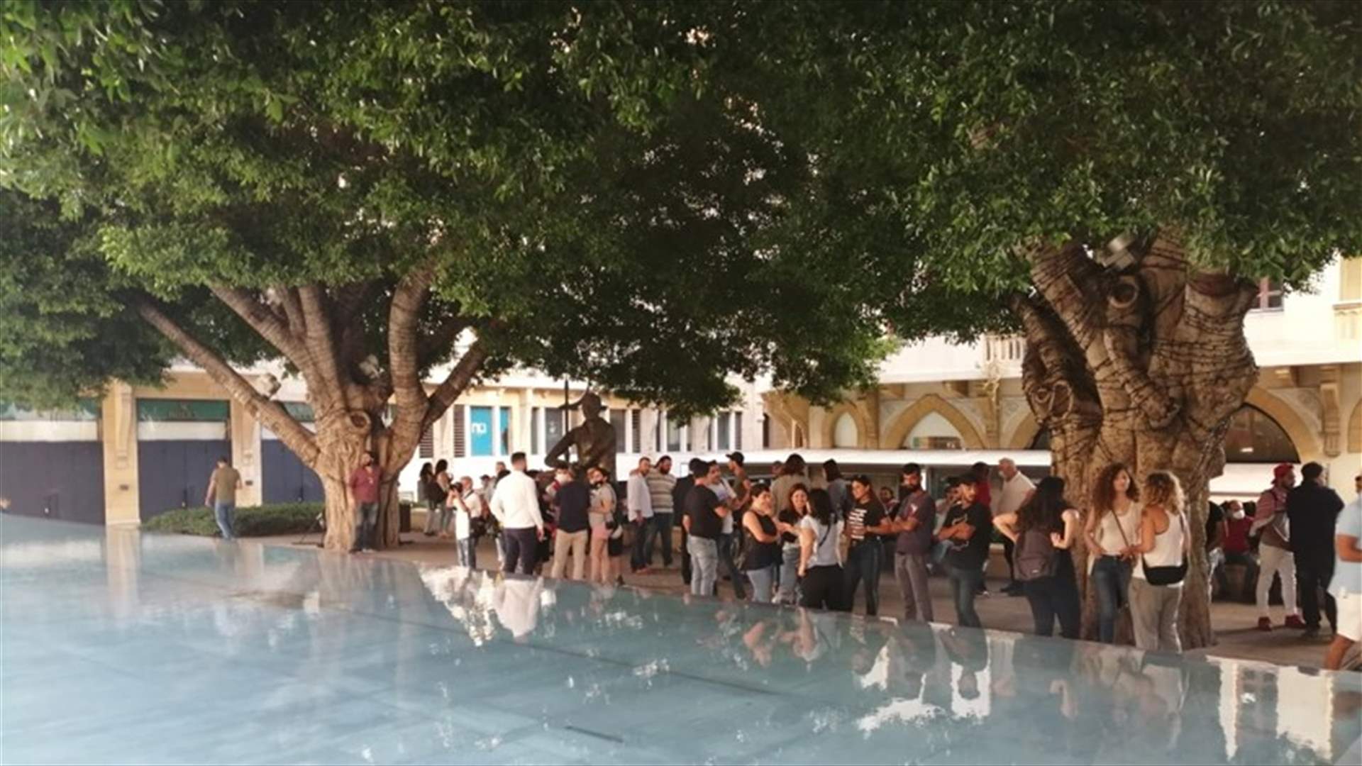 وقفة في ساحة سمير قصير طالبت باحترام حرية الرأي