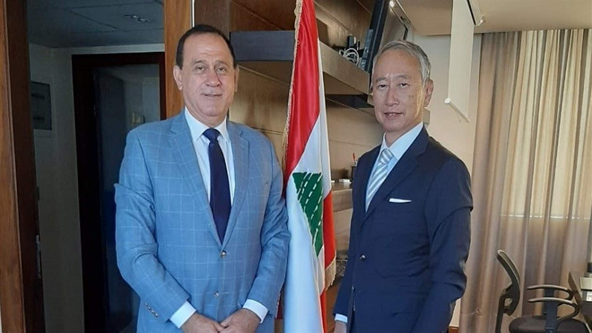 حب الله طرح وسفير اليابان ماهيّة التوجّه اللبناني شرقاً