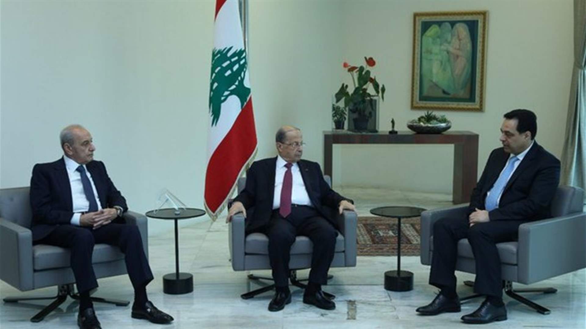 بري من بعبدا: &quot;بعدني على كلمتي&quot;