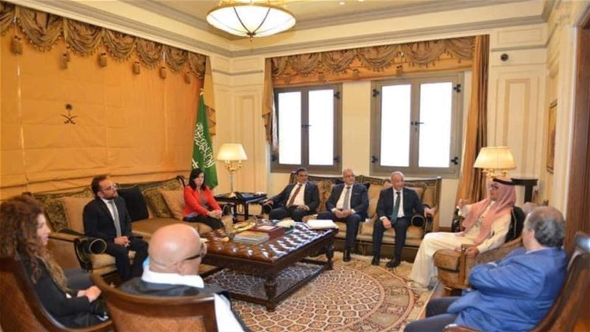 بخاري التقى رئيس الهيئة اللبنانية للإنقاذ