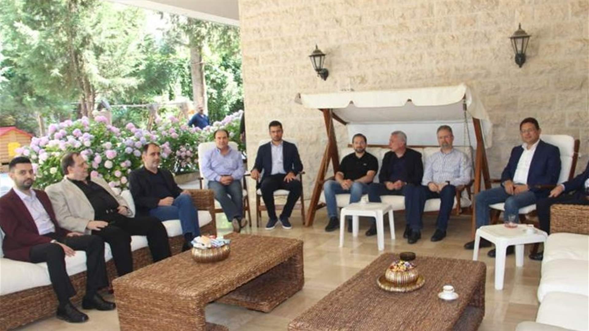 كرامي استضاف فرنجية في بقاعصفرين الضنية: &quot;يوم عائلي&quot;