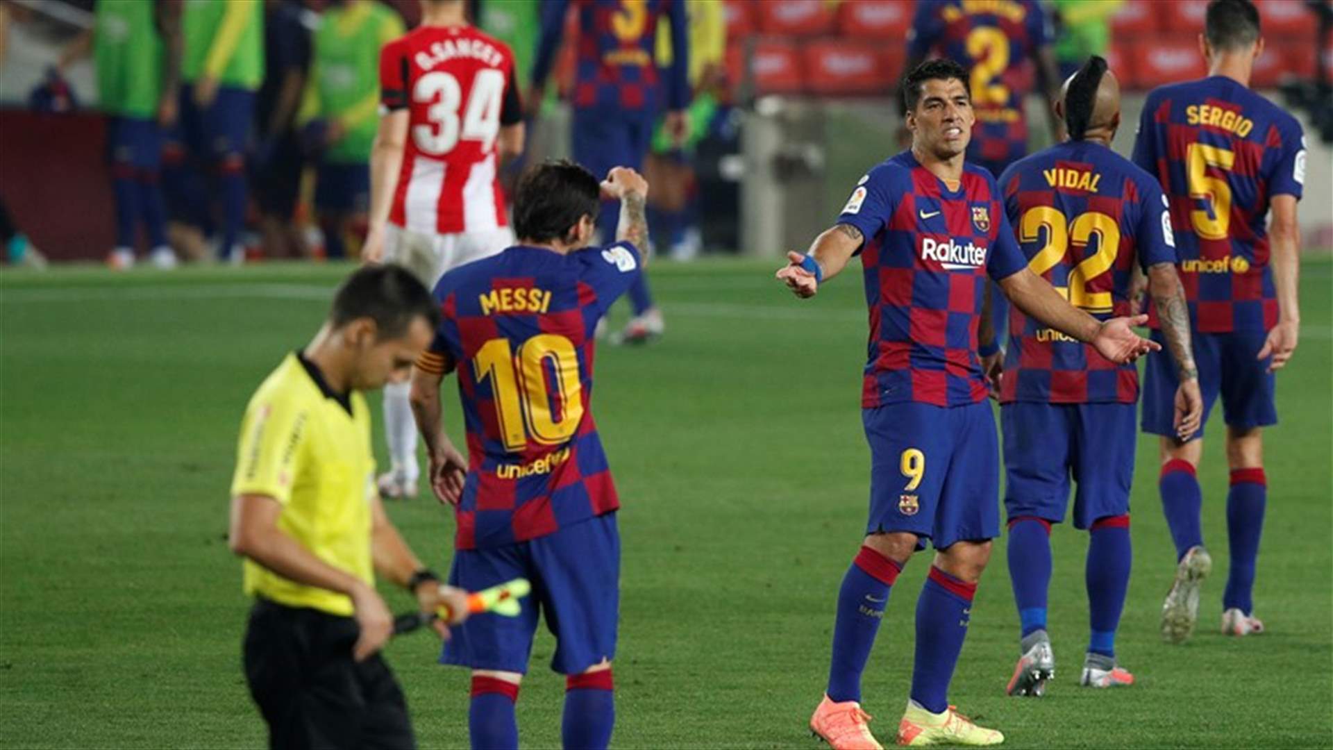 برشلونة يسقط في فخ التعادل
