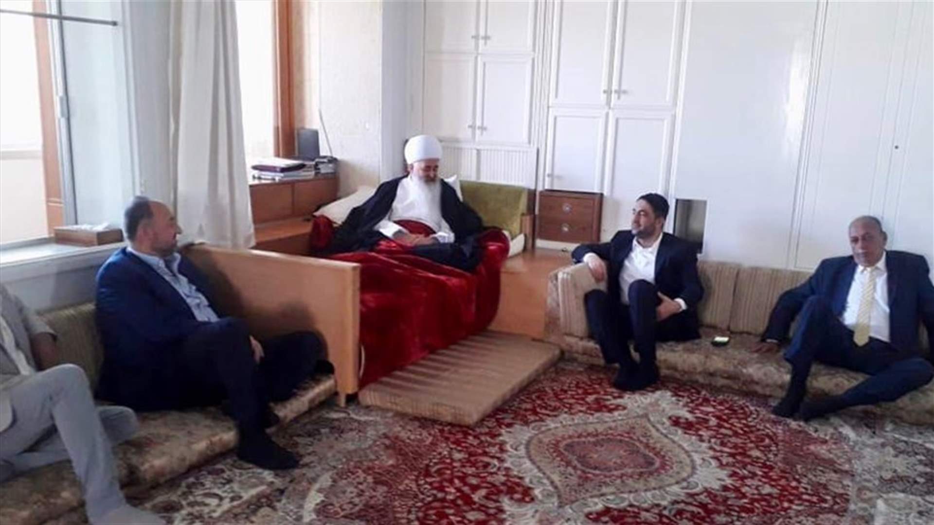 وفد من الديموقراطي زار مرجعيات درزية ومشايخ بتوجيهات من أرسلان: تشديد على وحدة الصف الداخلي وتعزيز السلم الأهلي
