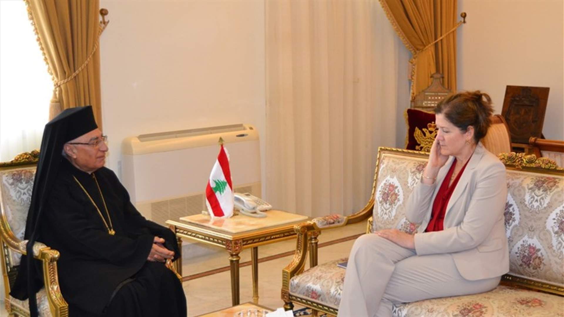 البطريرك العبسي التقى شيا