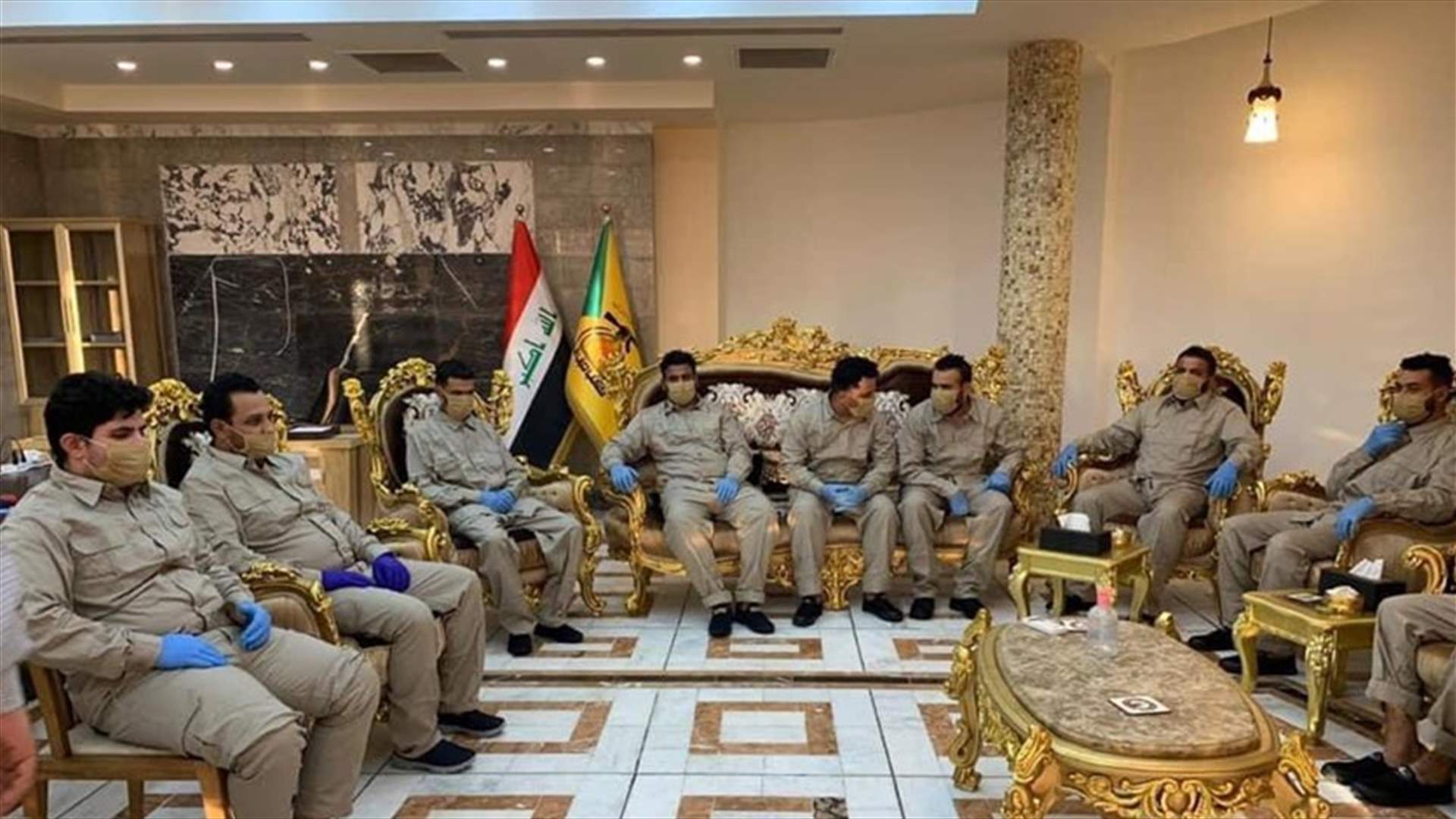 بعد توقيفهم بمداهمة... اخلاء سبيل عناصر  كتائب حزب الله العراقي