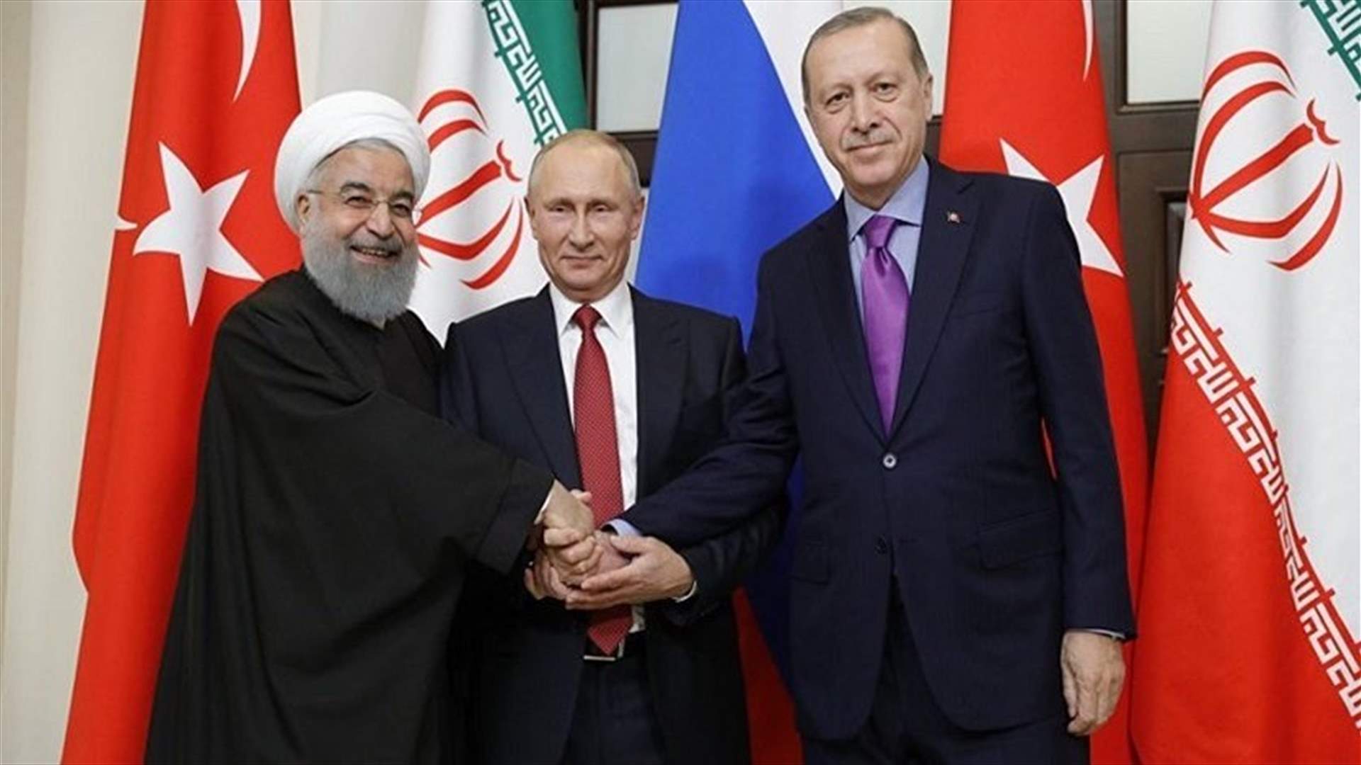 Leaders of Russia, Turkey, Iran to discuss Syria on Wednesday