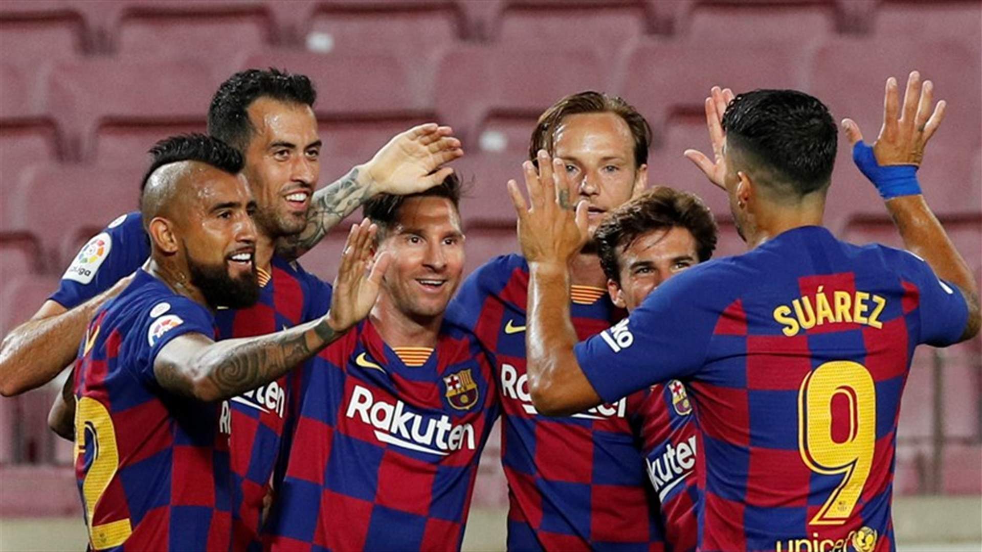 برشلونة يهدر المزيد من النقاط بعد تعادله مع أتليتيكو مدريد ... وميسي يسجل هدفه الـ700