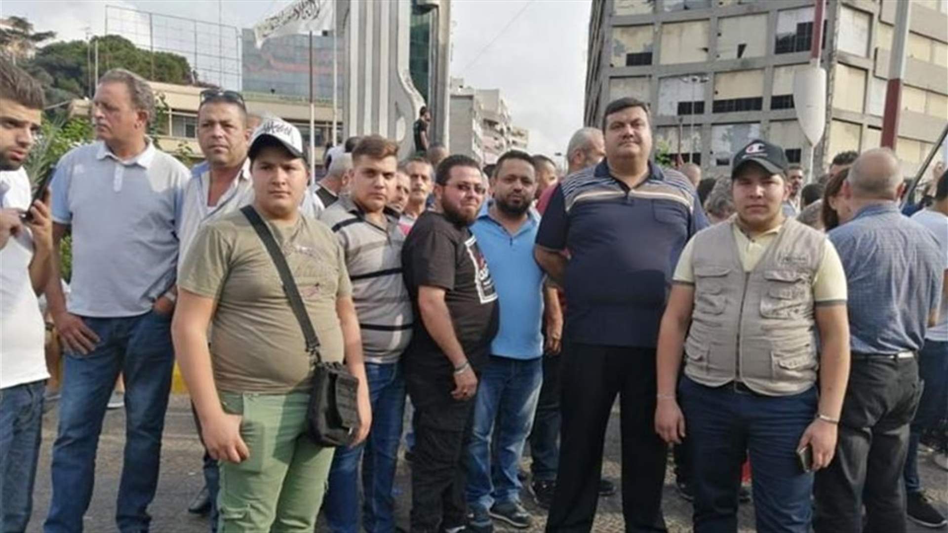 اعتصام للسائقين العموميين في طرابلس