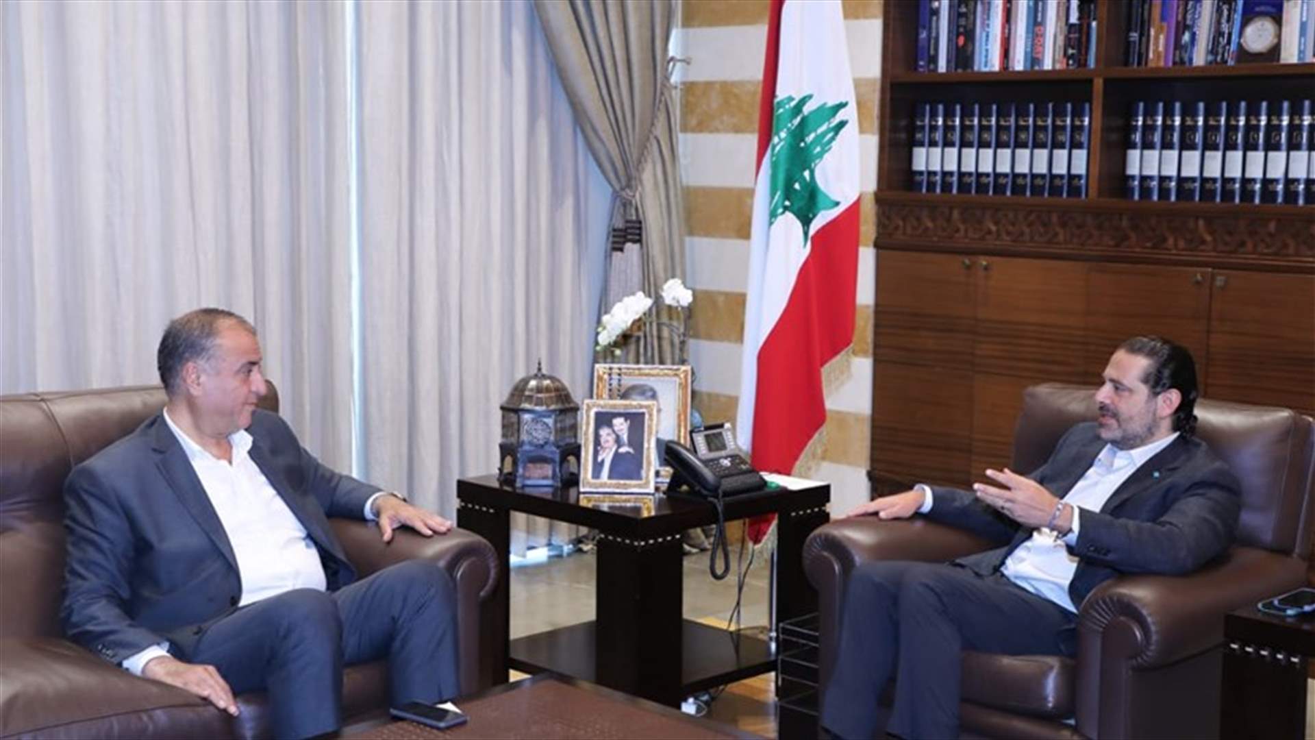 الحريري استقبل النائب سليمان ووفد اتحاد جمعيات العائلات البيروتية