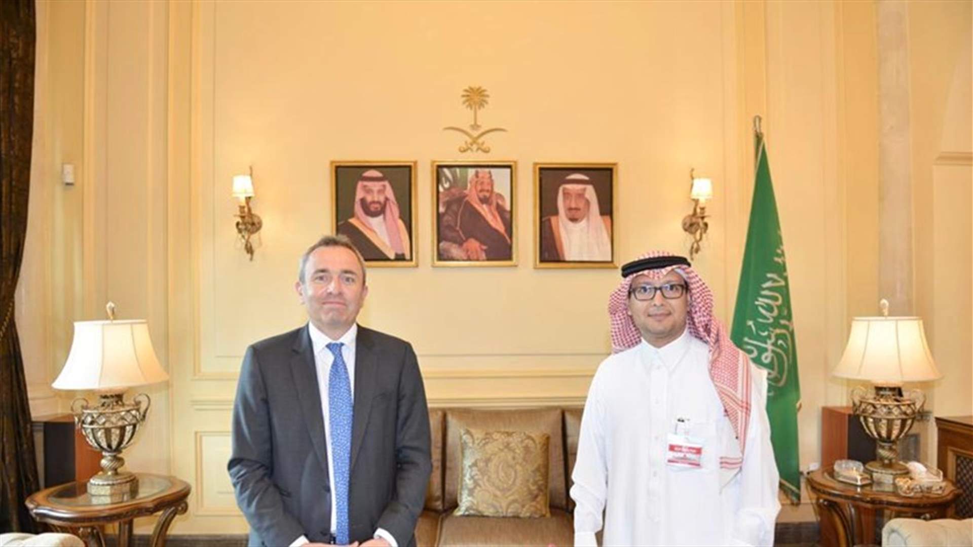 بخاري التقى سفير بريطانيا وتم البحث في المستجدات الراهنة