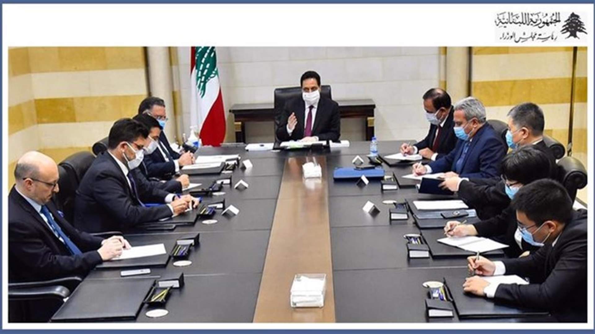 السفير الصيني زار السراي... واستعداد لتفعيل الشراكة مع لبنان