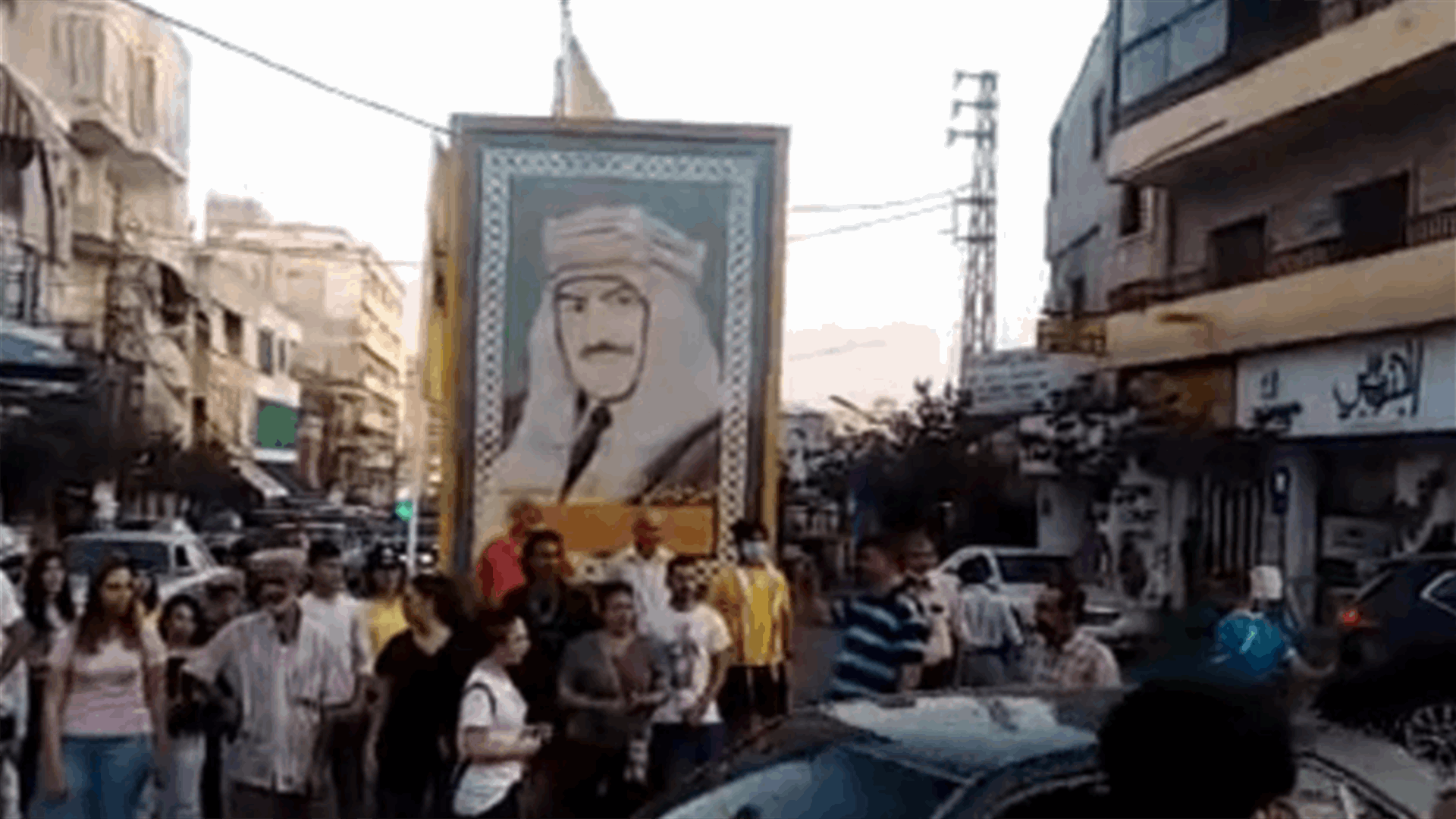 مسيرة لحراك النبطية احتجاجا على تردي الاوضاع المعيشية