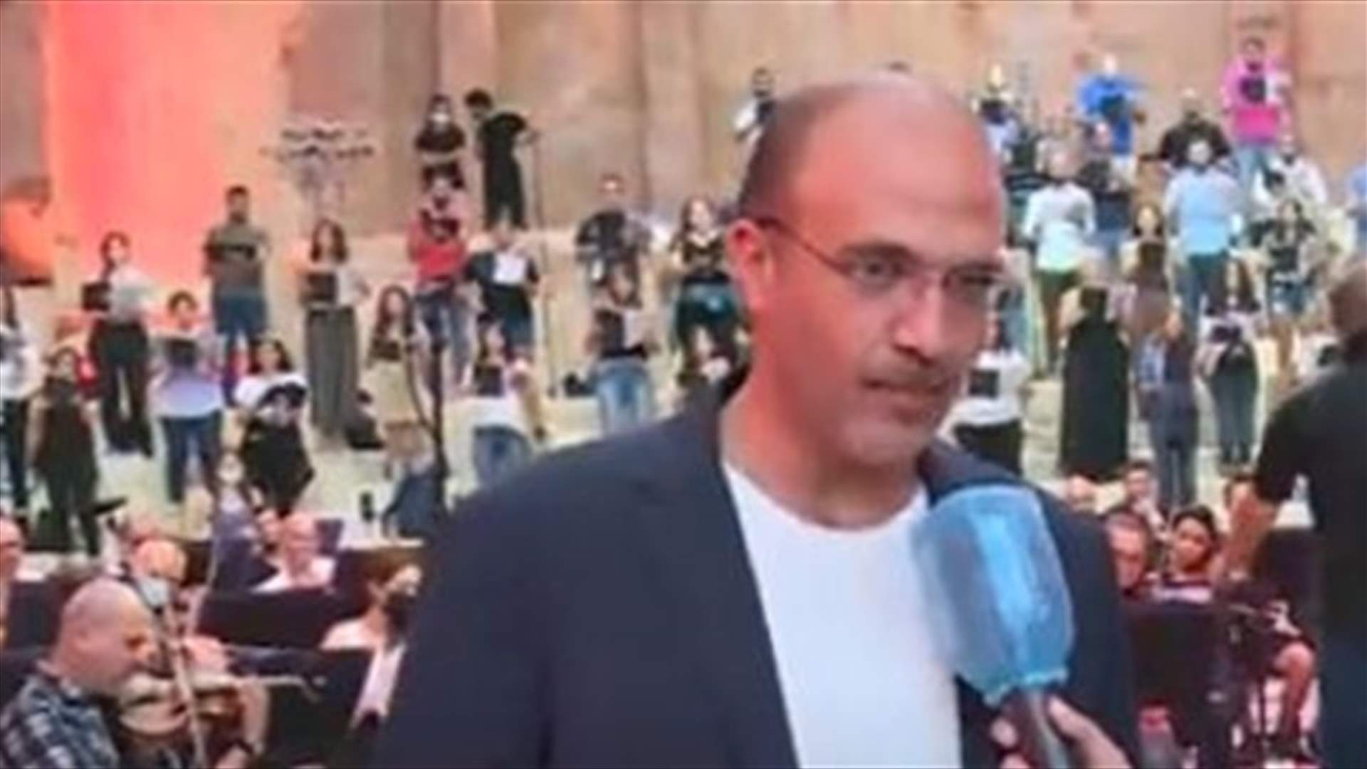 وزير الصحة تفقد تحضيرات حفل بعلبك:  الصورة المظلمة اليوم ليست إلا مرحلة موقتة