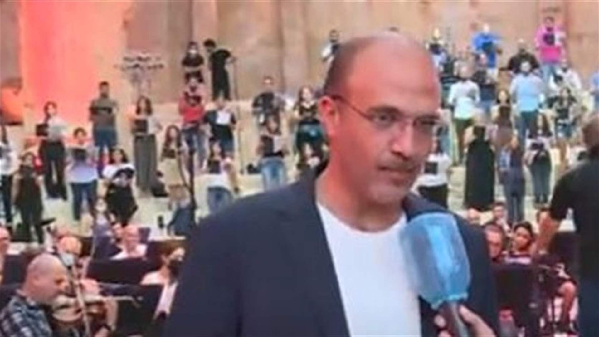 Minister of Health inspects preparations ahead of Baalbek concert
