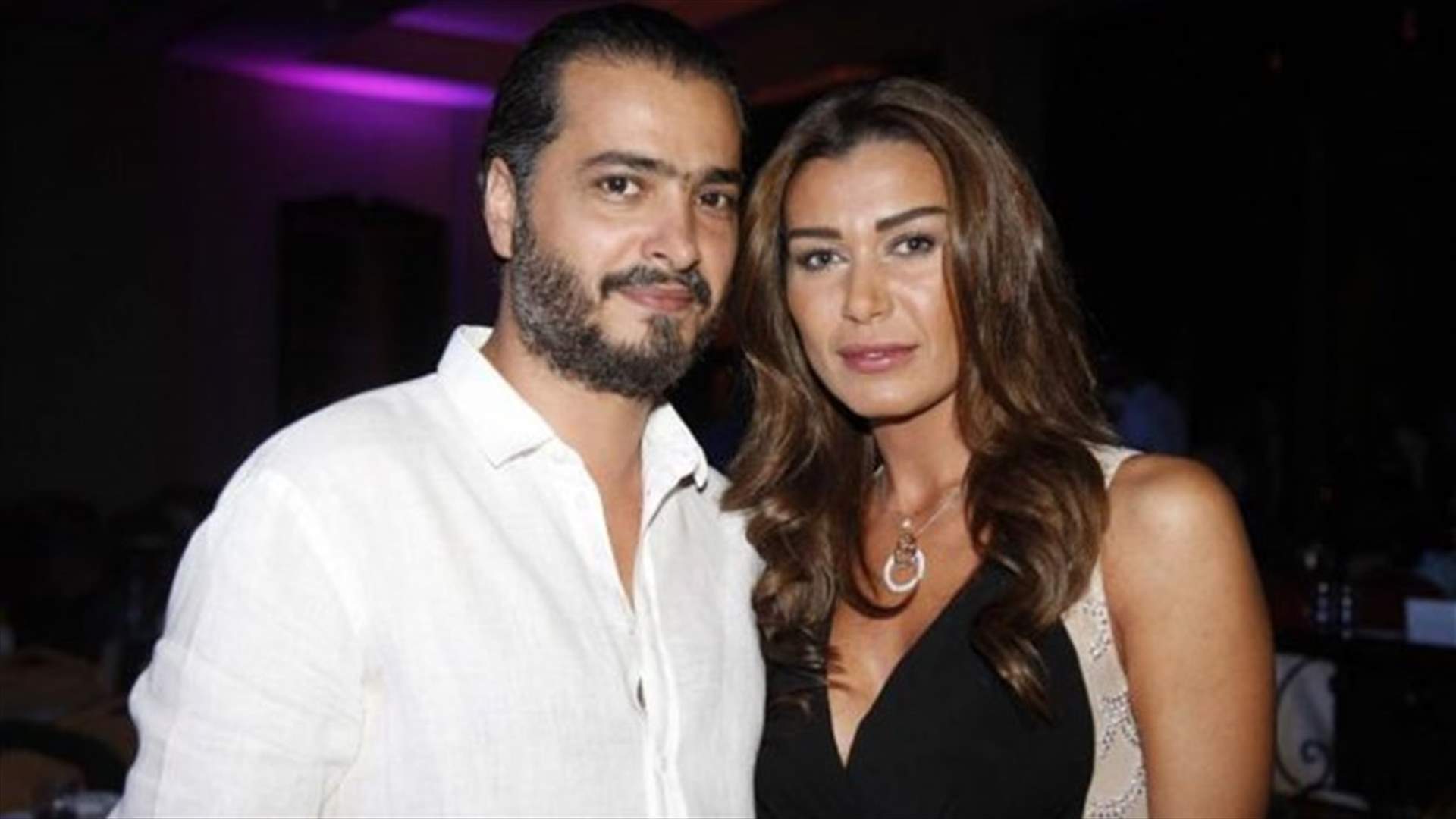 نادين الراسي تحتفل مع زوجها السابق جيسكار أبي نادر بالمناولة الأولى لإبنهما (فيديو)