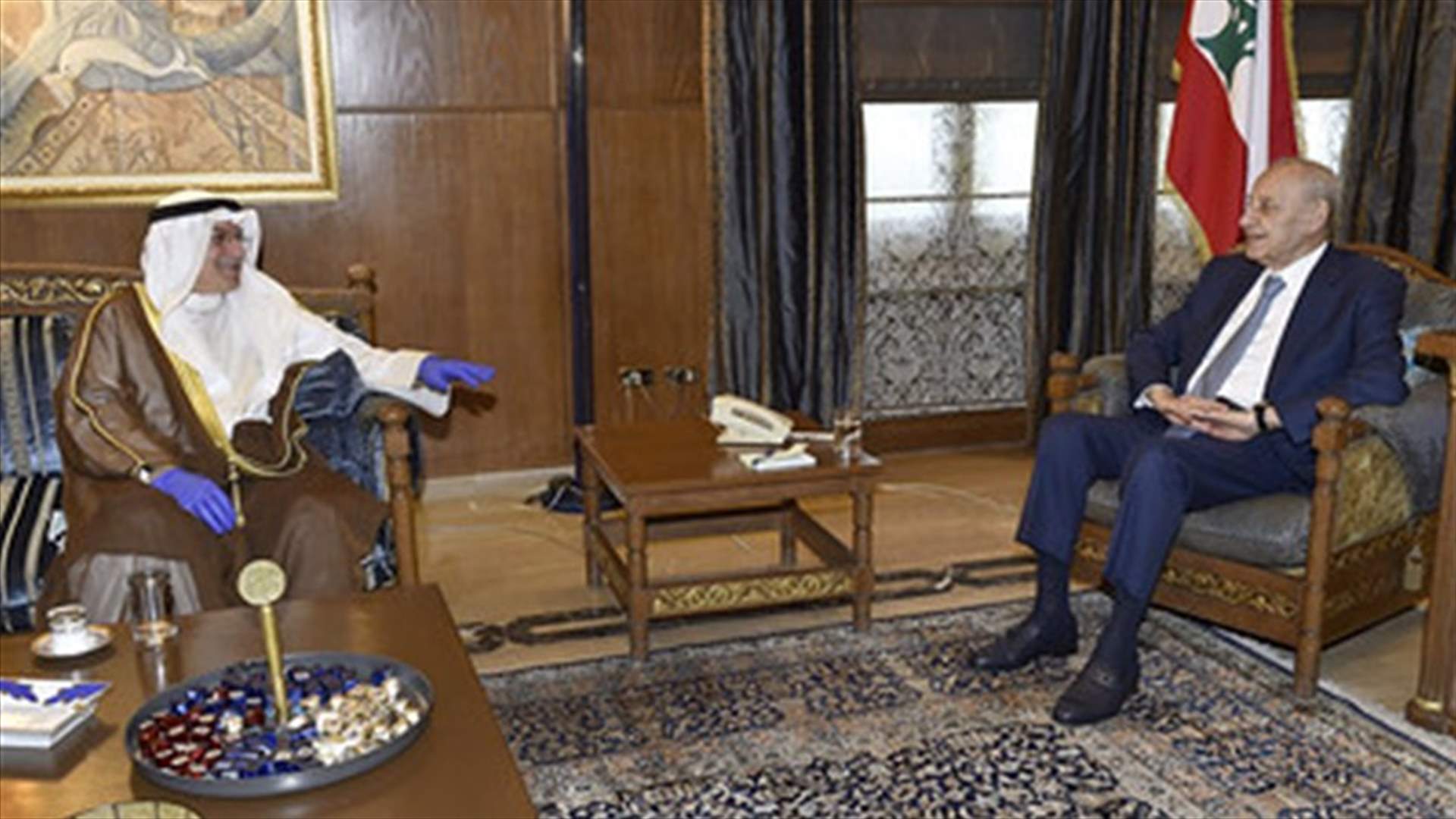 بري التقى سفراء الكويت وايران والنمسا: آمل بخير قريب