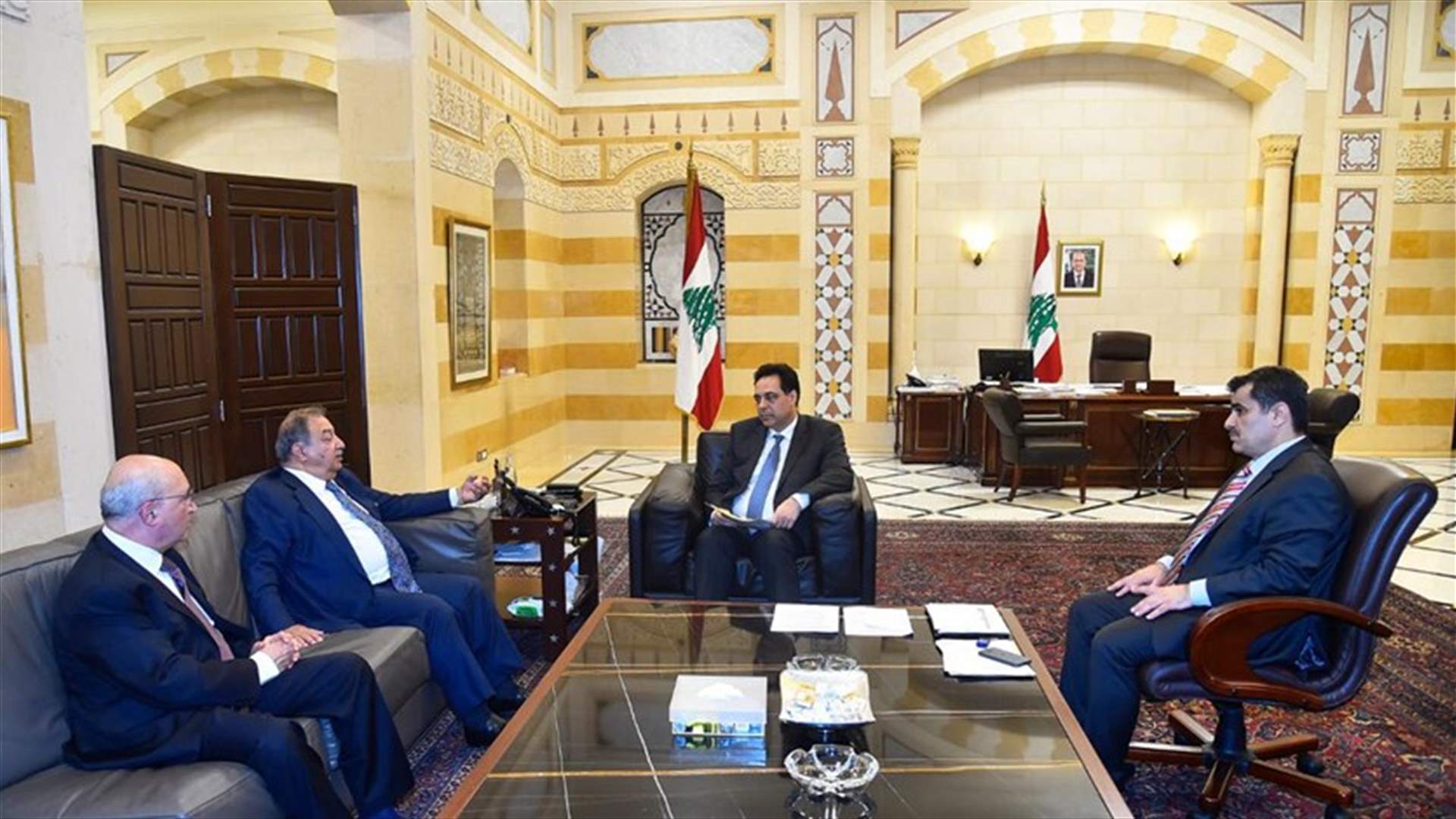 دياب استقبل نقيب الصحافة: طلبنا منه الوقوف إلى جانب القطاع الصحافي ودعمه
