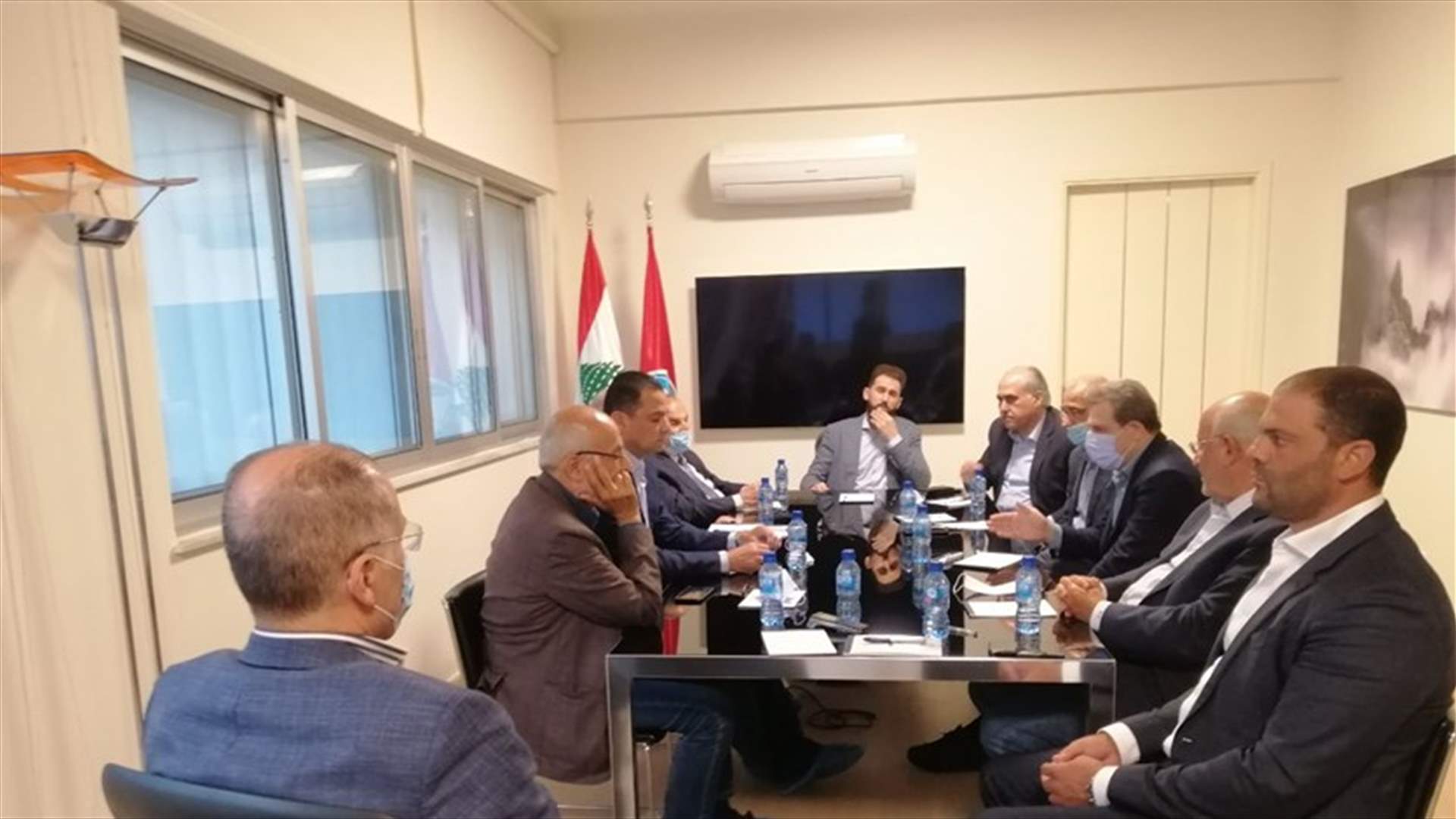 كتلة "اللقاء الديمقراطي" عرضت الأوضاع والمستجدات