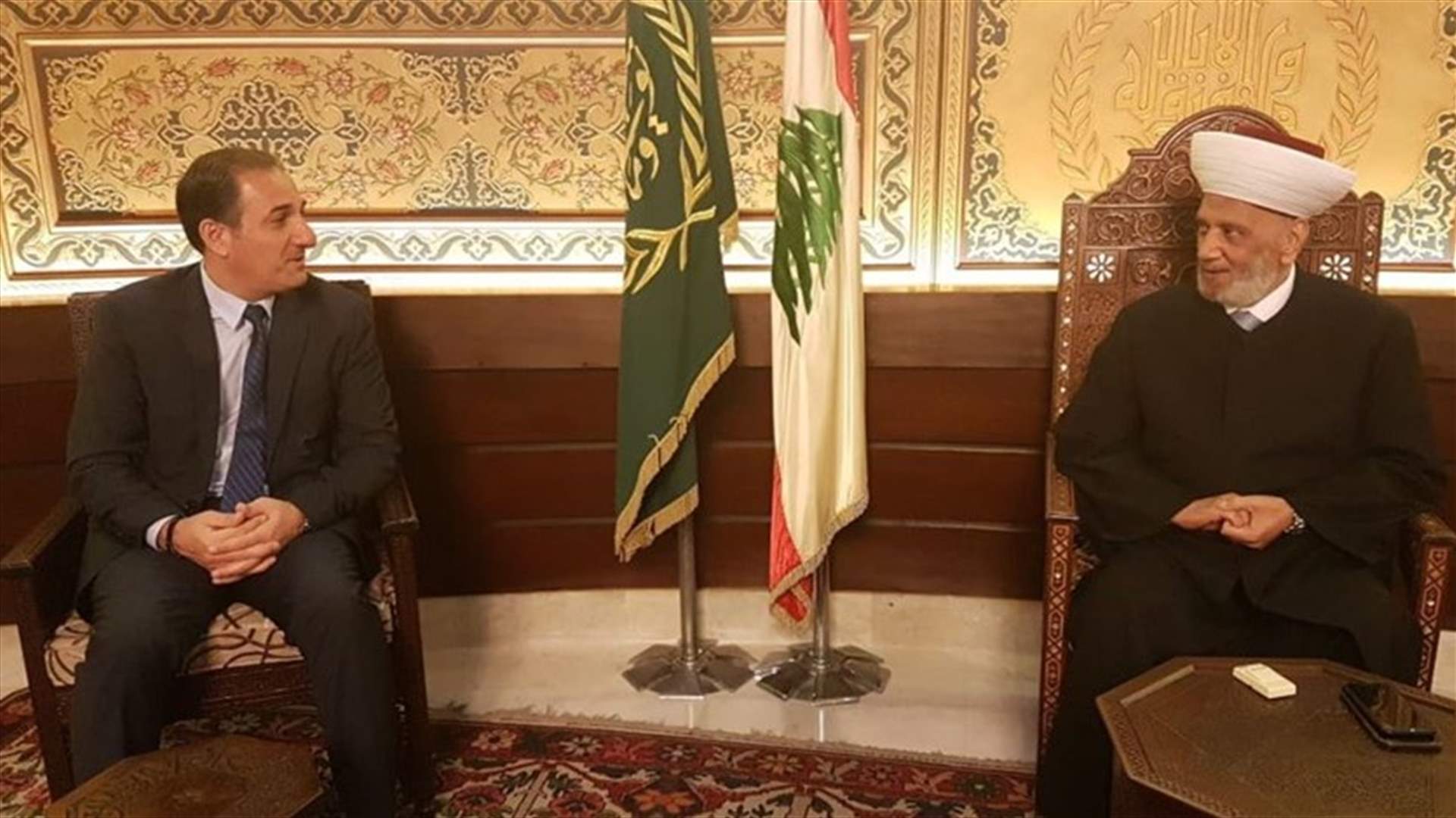 حواط بعد لقاء دريان: الوضع في لبنان خطير ويستدعي تضافر الجهود لانقاذه