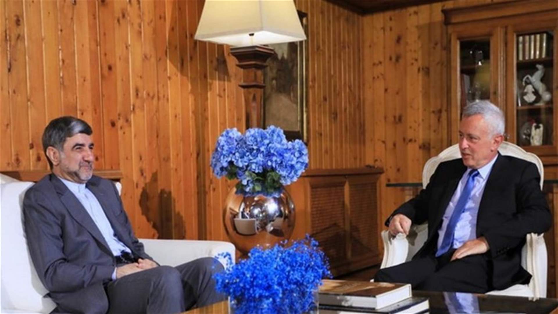فرنجيه استقبل السفير الايراني وتأكيد على دعم لبنان