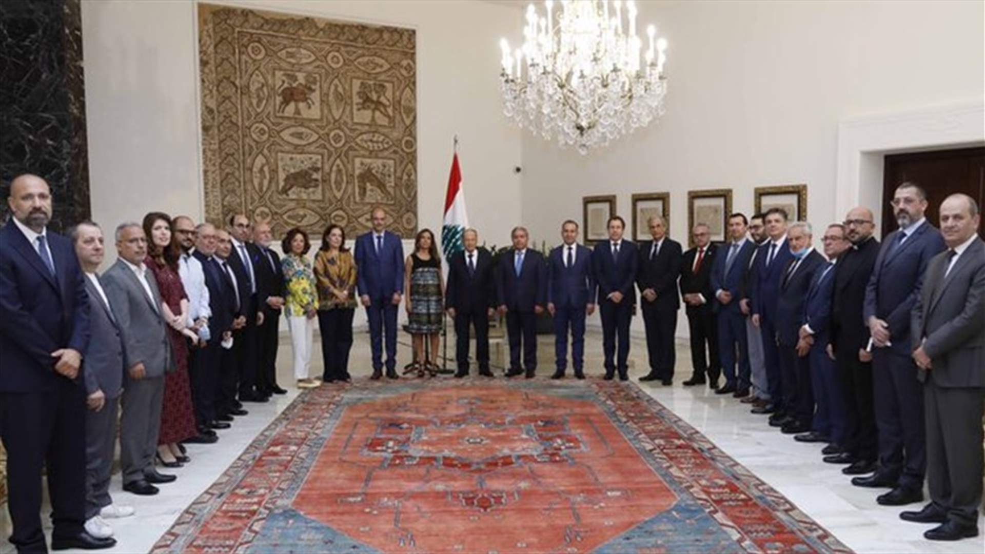 الرئيس عون لمنظمي "صوت الصمود":  الحفل حمل رسائل الى العالم أهمها أن لبنان لا يمكن ان يبتعد عن الثقافة