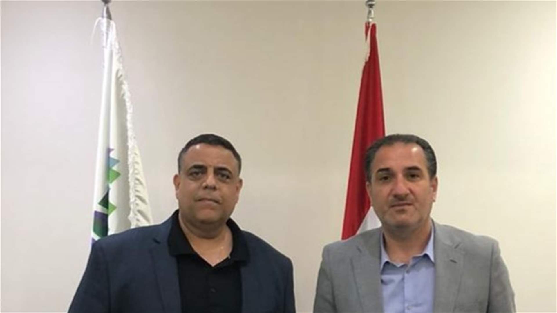 وزير الاتصالات عرض مع وفد من نقابة الخلوي شؤون القطاع