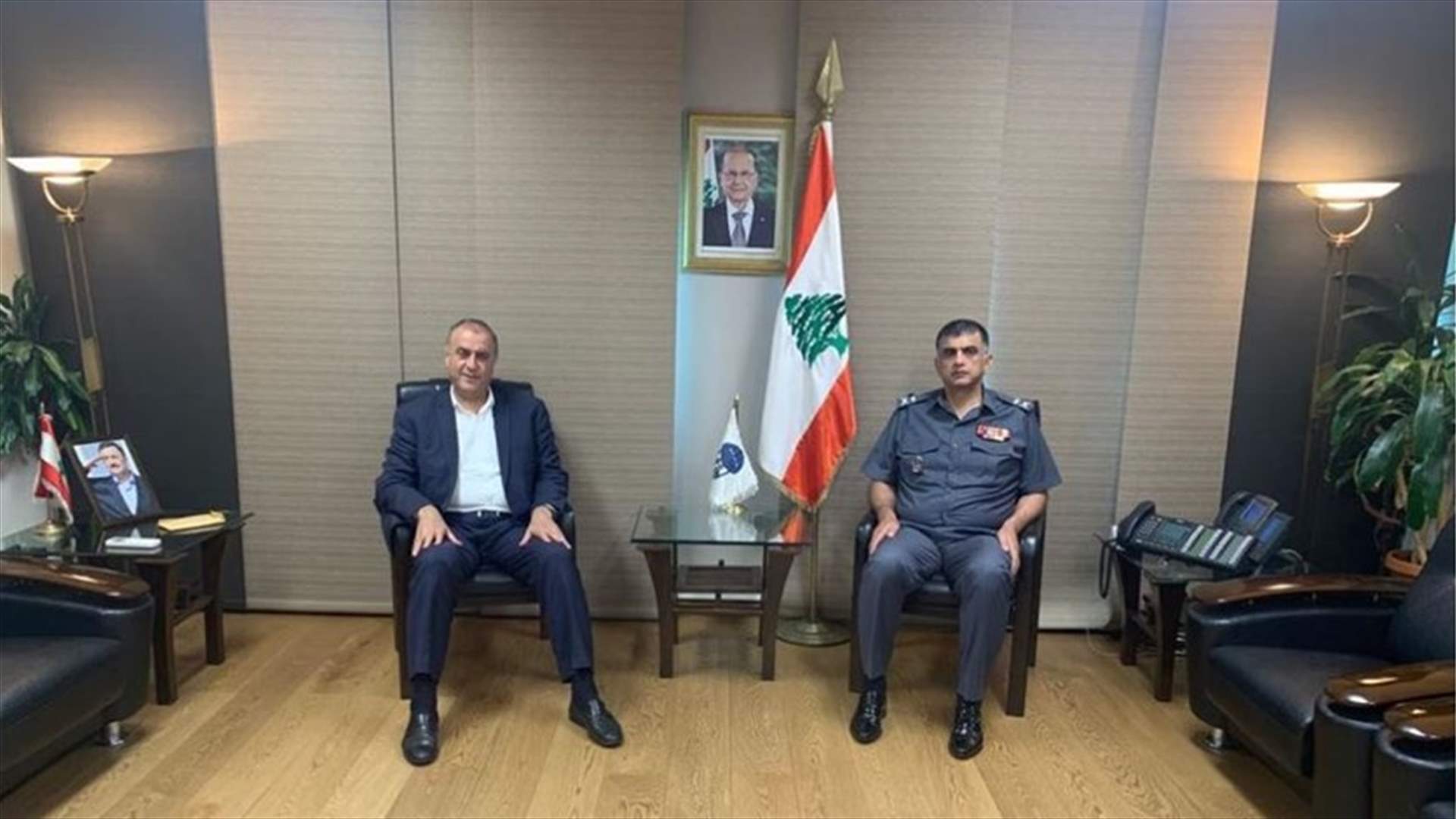 عثمان عرض الاوضاع مع النائب سليمان واستقبل رياض سركيس