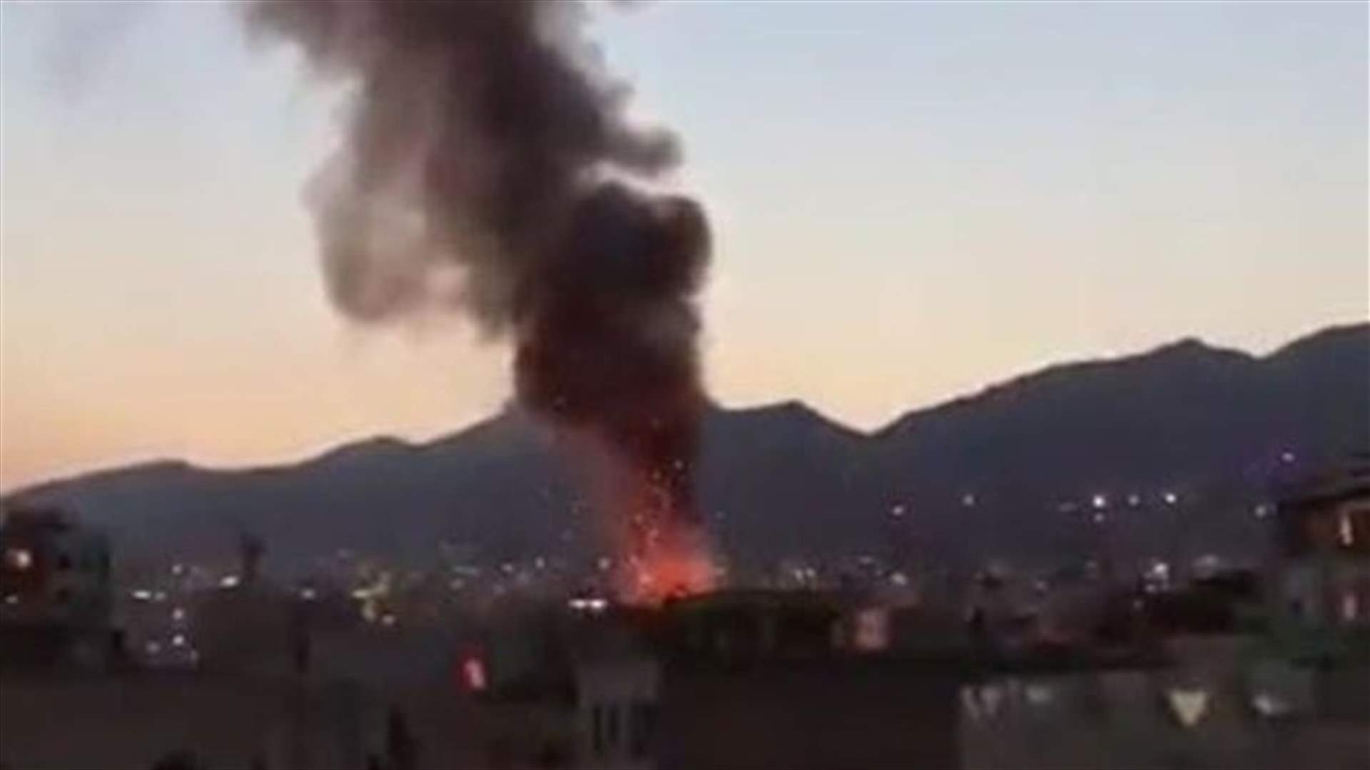 انفجار غاز يهز مبنى في طهران
