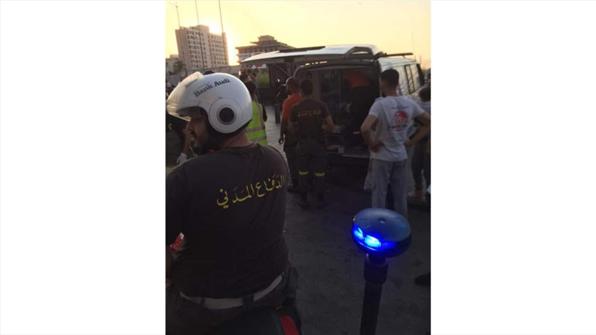 اصابة طفل بوعكة صحية في السان جورج... والدفاع المدني يتدخل عبر الـMoto Ambulance