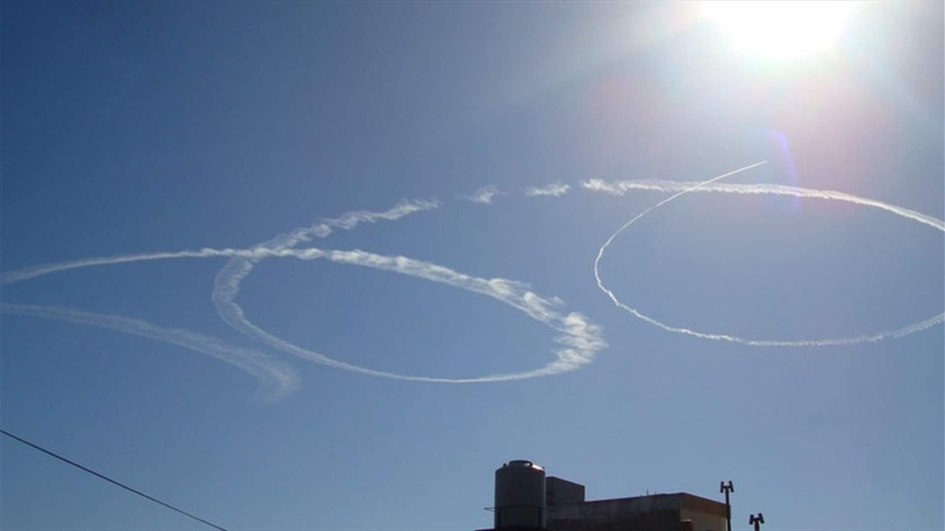 عشر طائرات حربية و5 استطلاعية اسرائيلية خرقت الأجواء اللبنانية اليوم