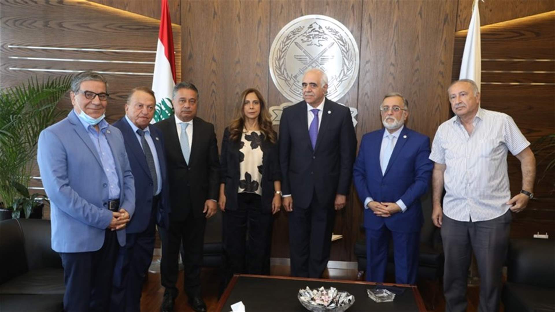 عكر استقبلت نقابة محرري الصحافة: الامن محصن بنسبة عالية وجيدة ومفتاح حل الازمة يختصر بإستعادة الثقة