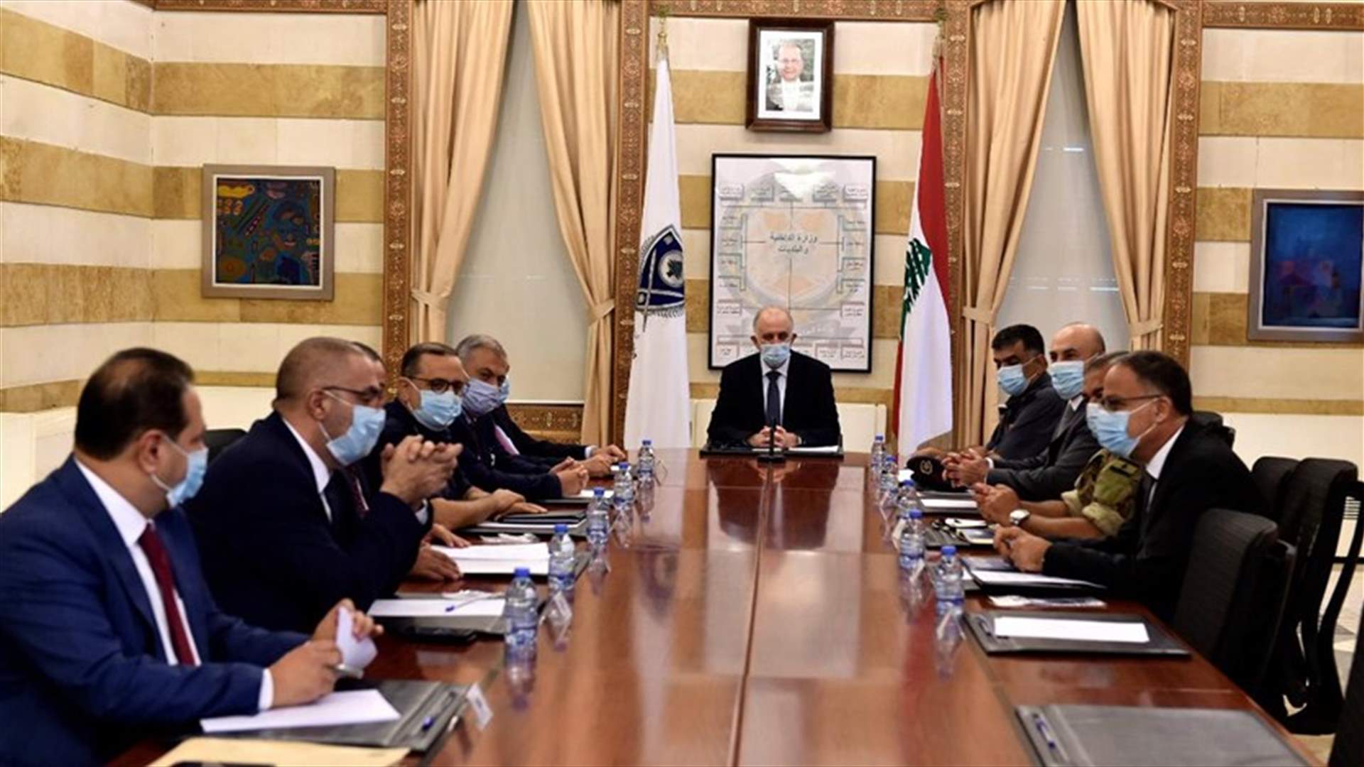 اجتماع لمجلس الامن المركزي... وفهمي طلب متابعة الجهود للحدّ من بعض الجرائم المتزايدة