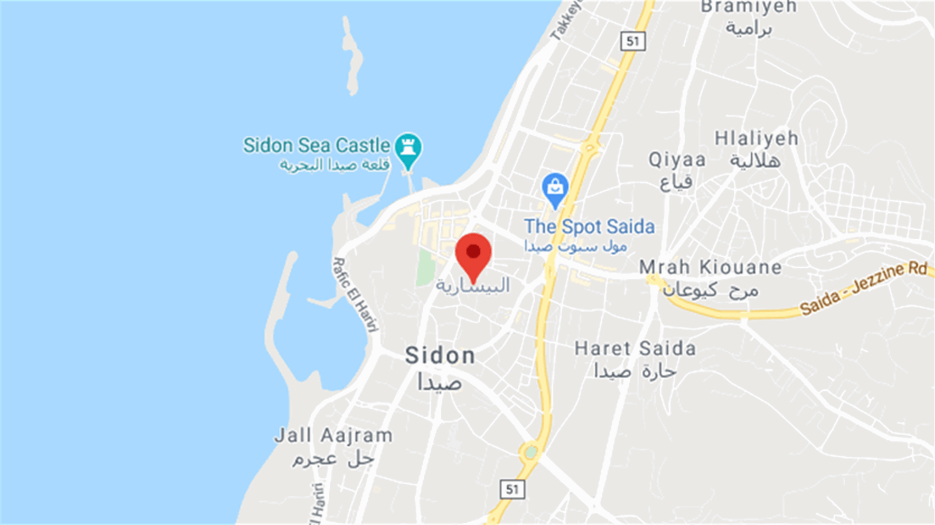 حرائق في عدلون وأنصارية والصرفند والبيسارية