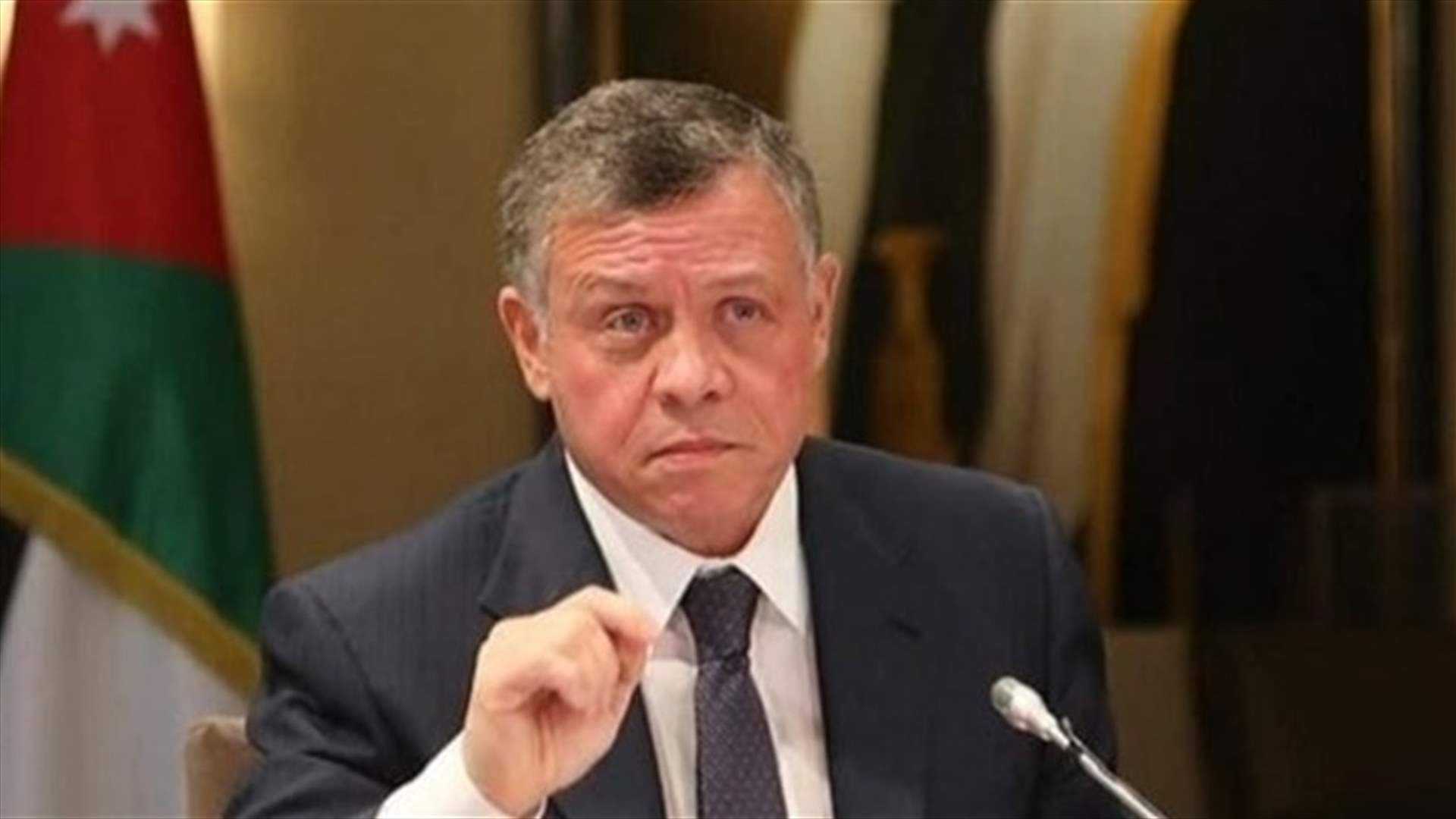 العاهل الأردني يجدد رفض بلاده لخطط اسرائيل ضم أراض من الضفة الغربية المحتلة