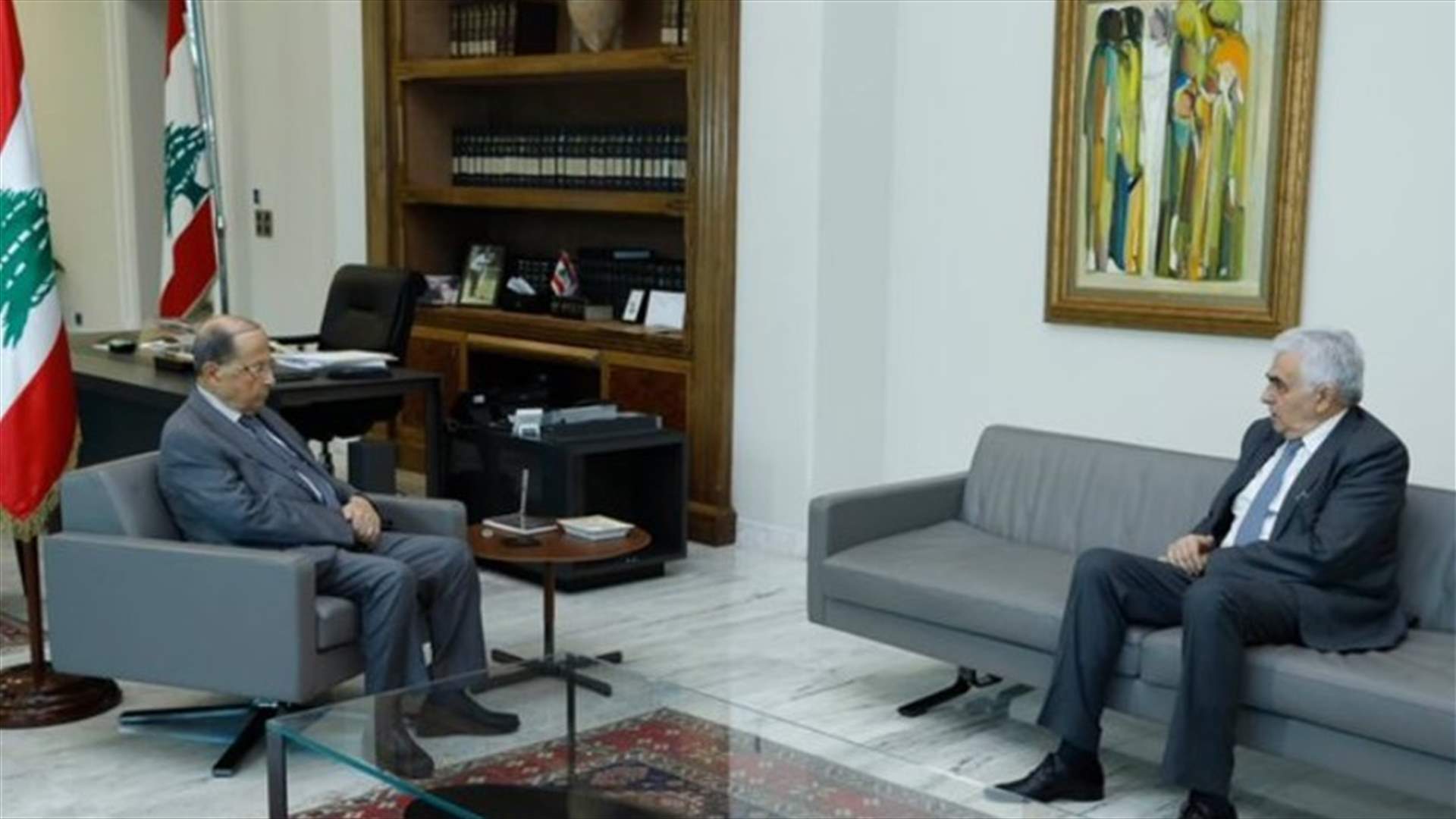 عون اطلع من حتي على نتائج زيارته ايطاليا والفاتيكان