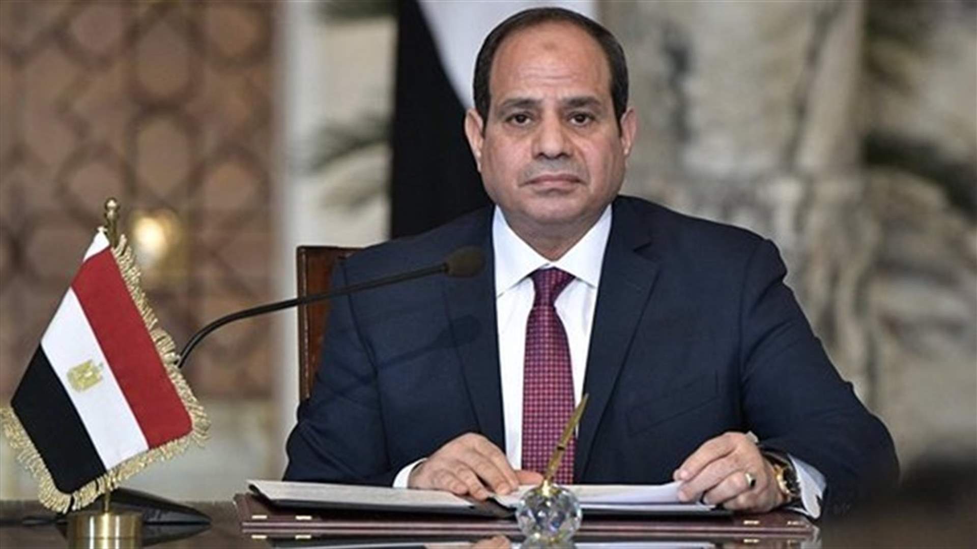 الرئاسة المصرية: التوافق بين السيسي وترامب علي تثبيت وقف اطلاق النار في ليبيا