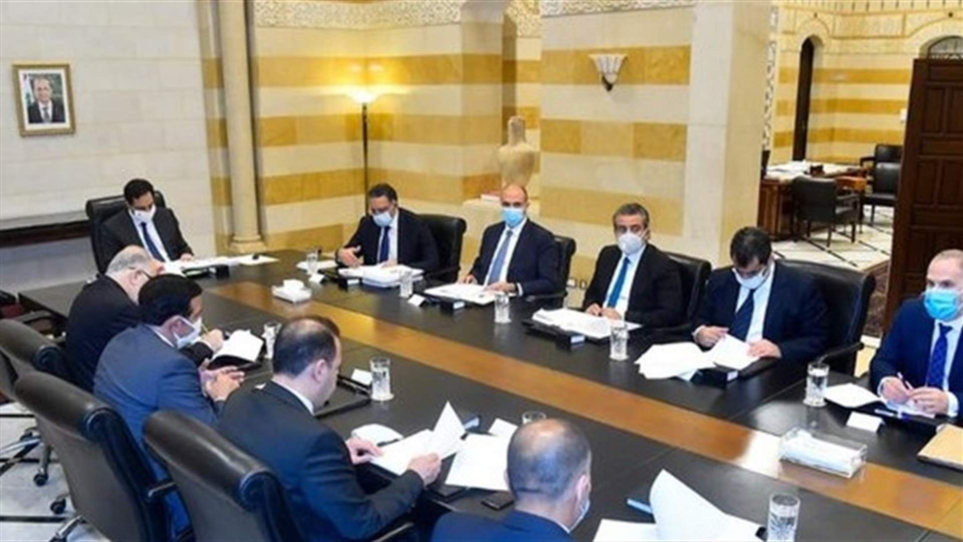 دياب ترأس اجتماع لجنة متابعة ملف النفايات وقطار عرض تقرير اللجنة الفنية