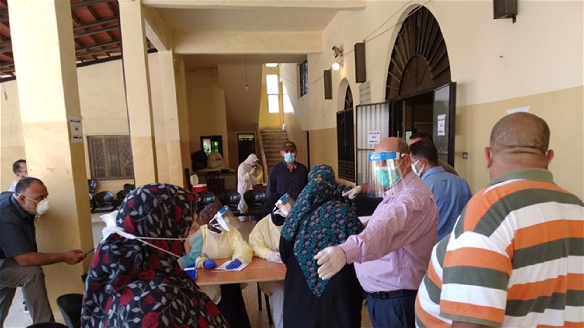 في الهرمل... فحوصات PCR لـ50 شخصا خالطوا مصاباً بكورونا