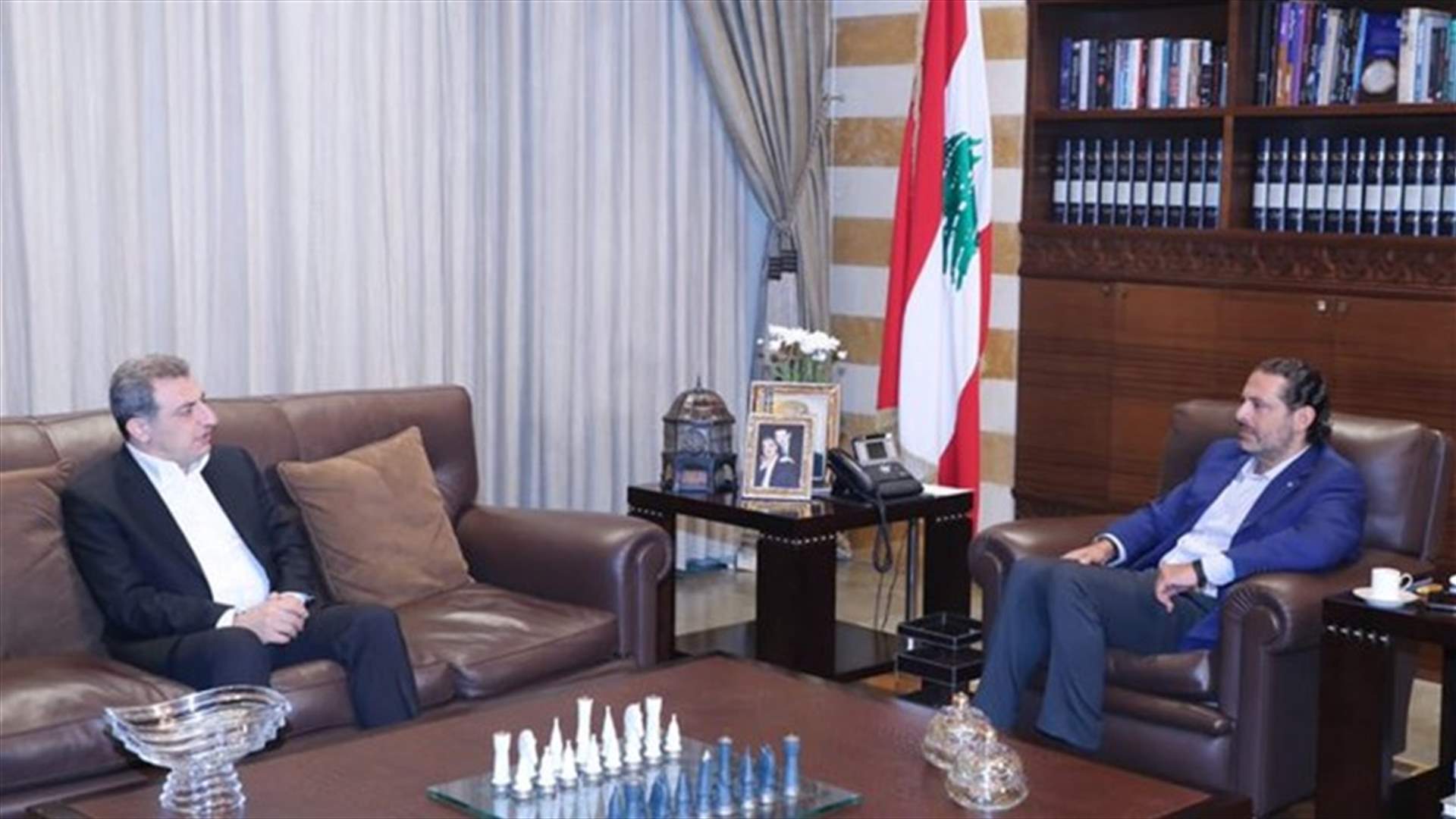 الحريري عرض الاوضاع مع ابو فاعور