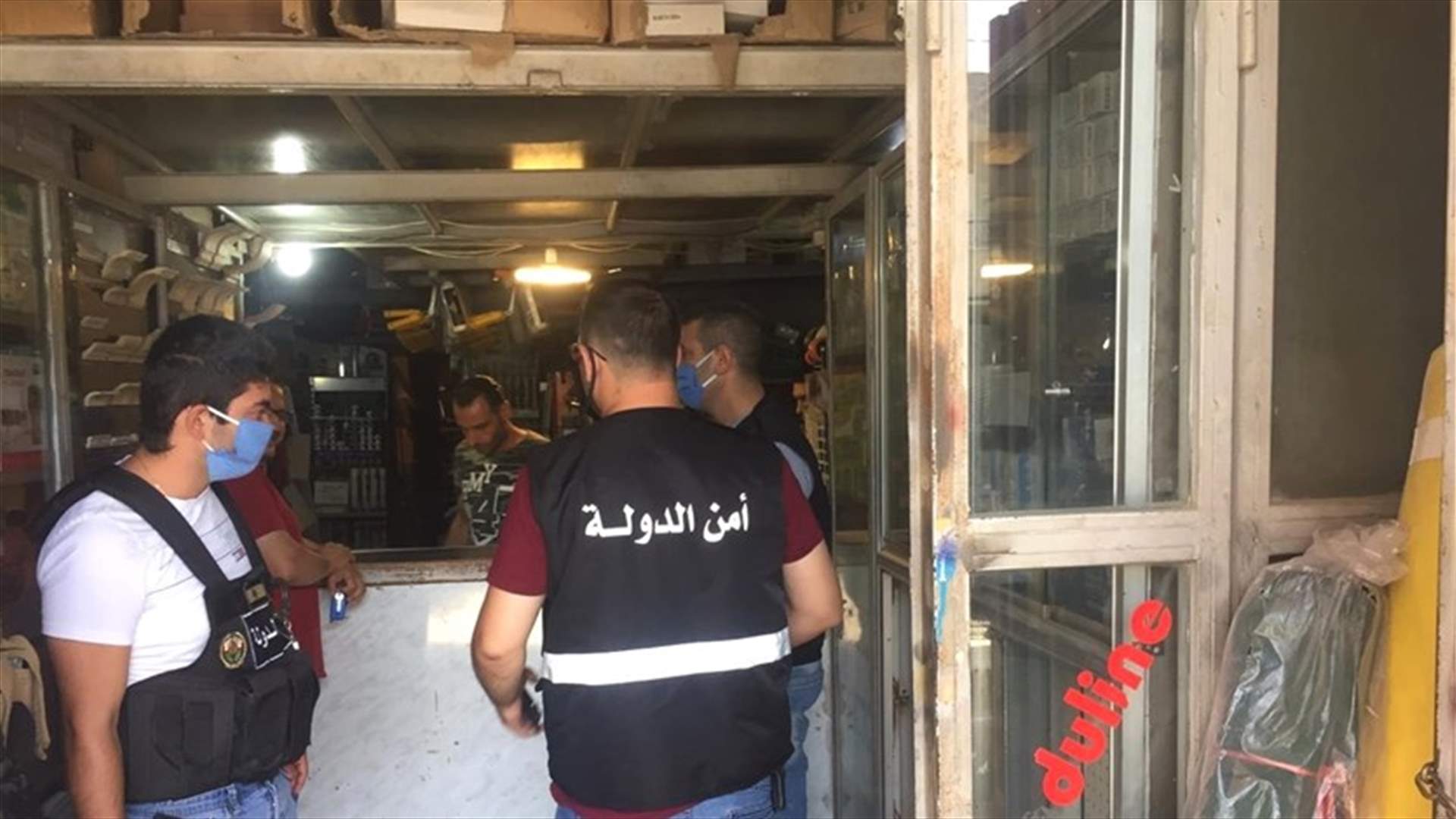 مراقبو مصلحة حماية المستهلك جالوا على المحال المخصصة لبيع مواد البناء في منطقة الجومة
