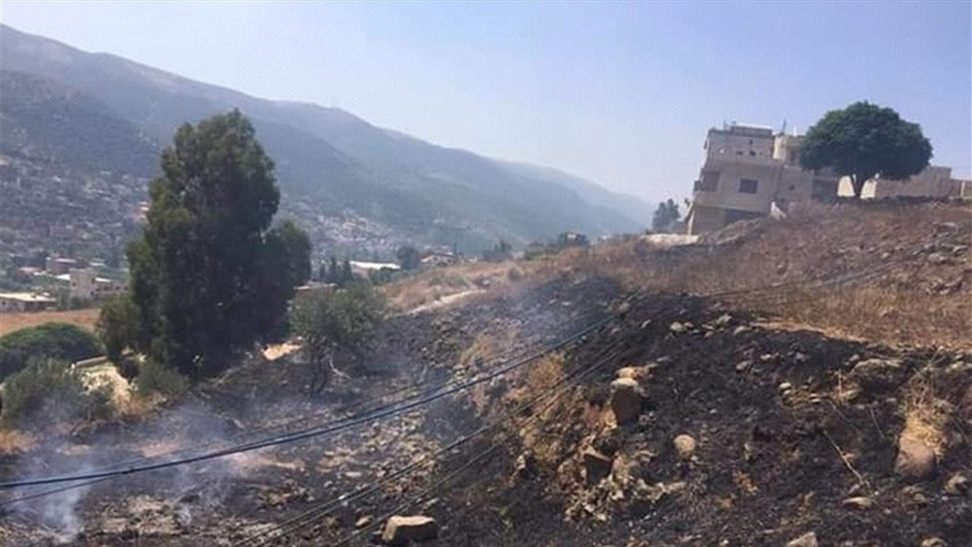 إخماد حريقين في السويسة العكارية ومشتى حمود