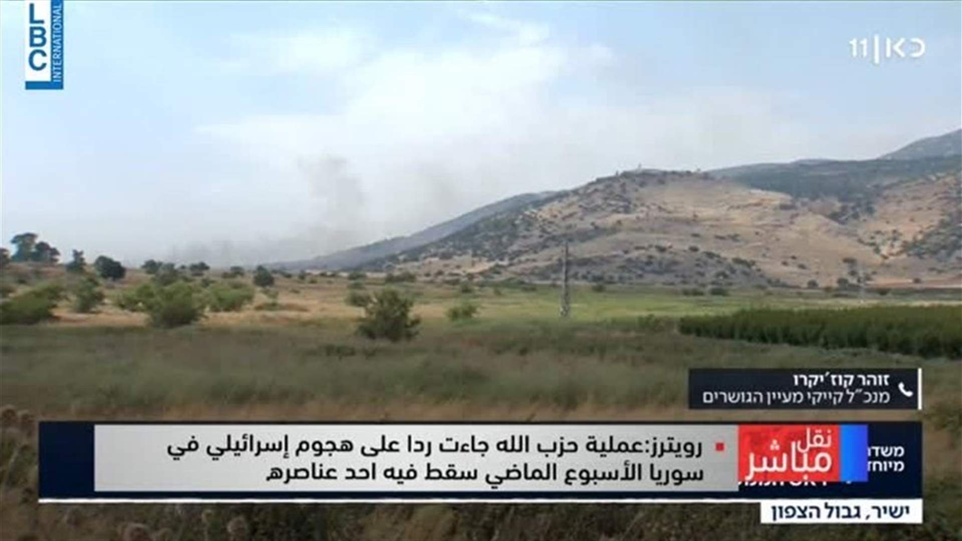 Tensions, exchange of fire between Hezbollah and Israel at southern borders-[VIDEO]