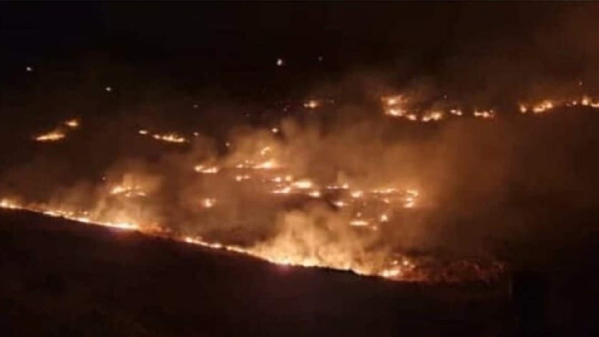 اخماد حريق كبير في محيط كفرشوبا