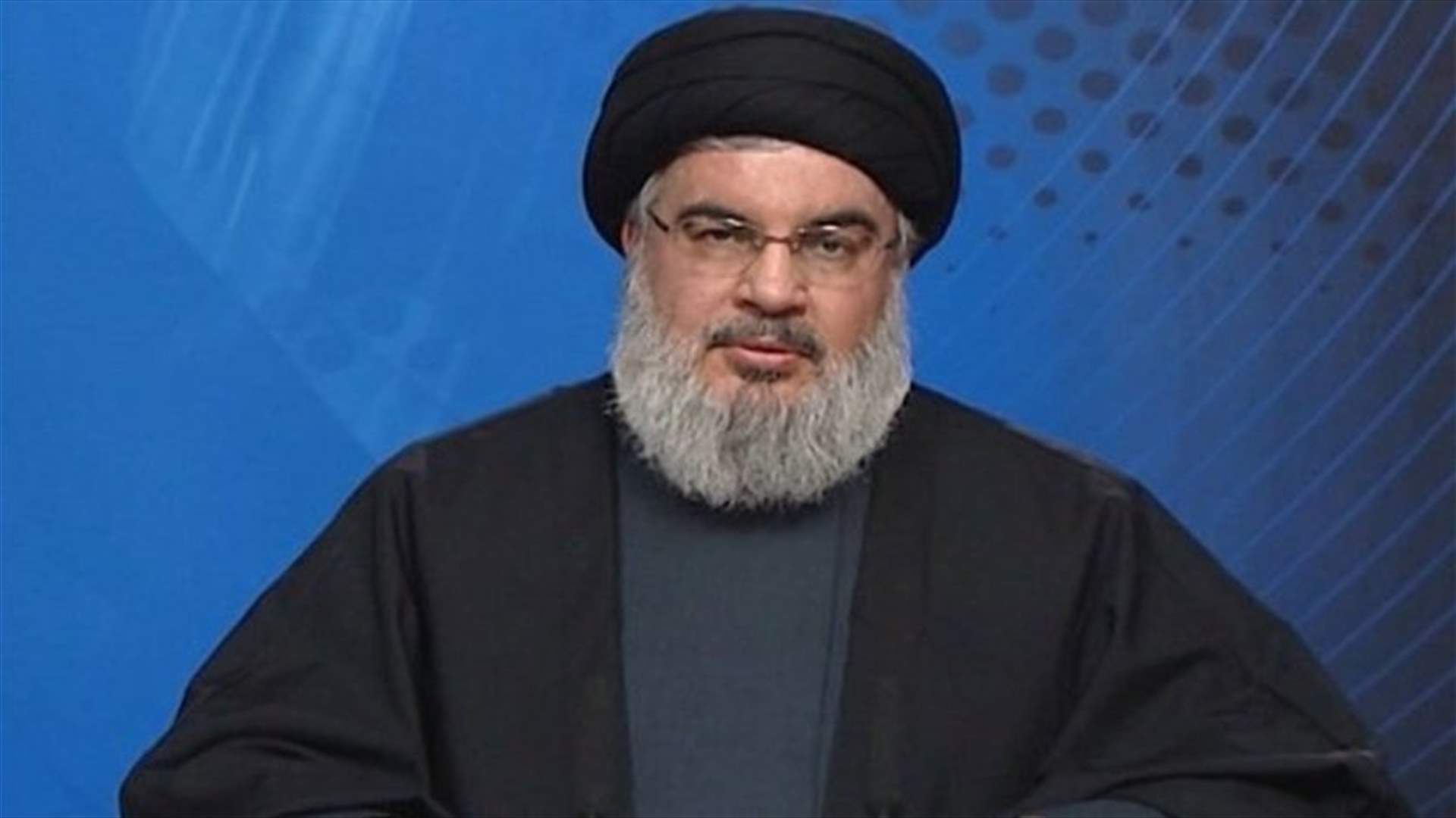 Nasrallah to deliver a televised speech on Wednesday