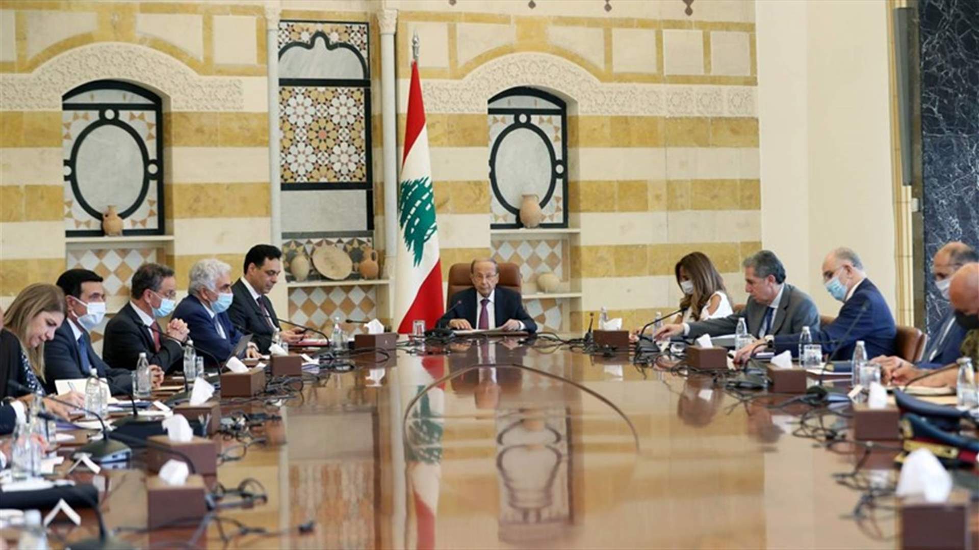 مجلس الوزراء خصص رقم حساب في مصرف لبنان لمساعدة المتضررين...