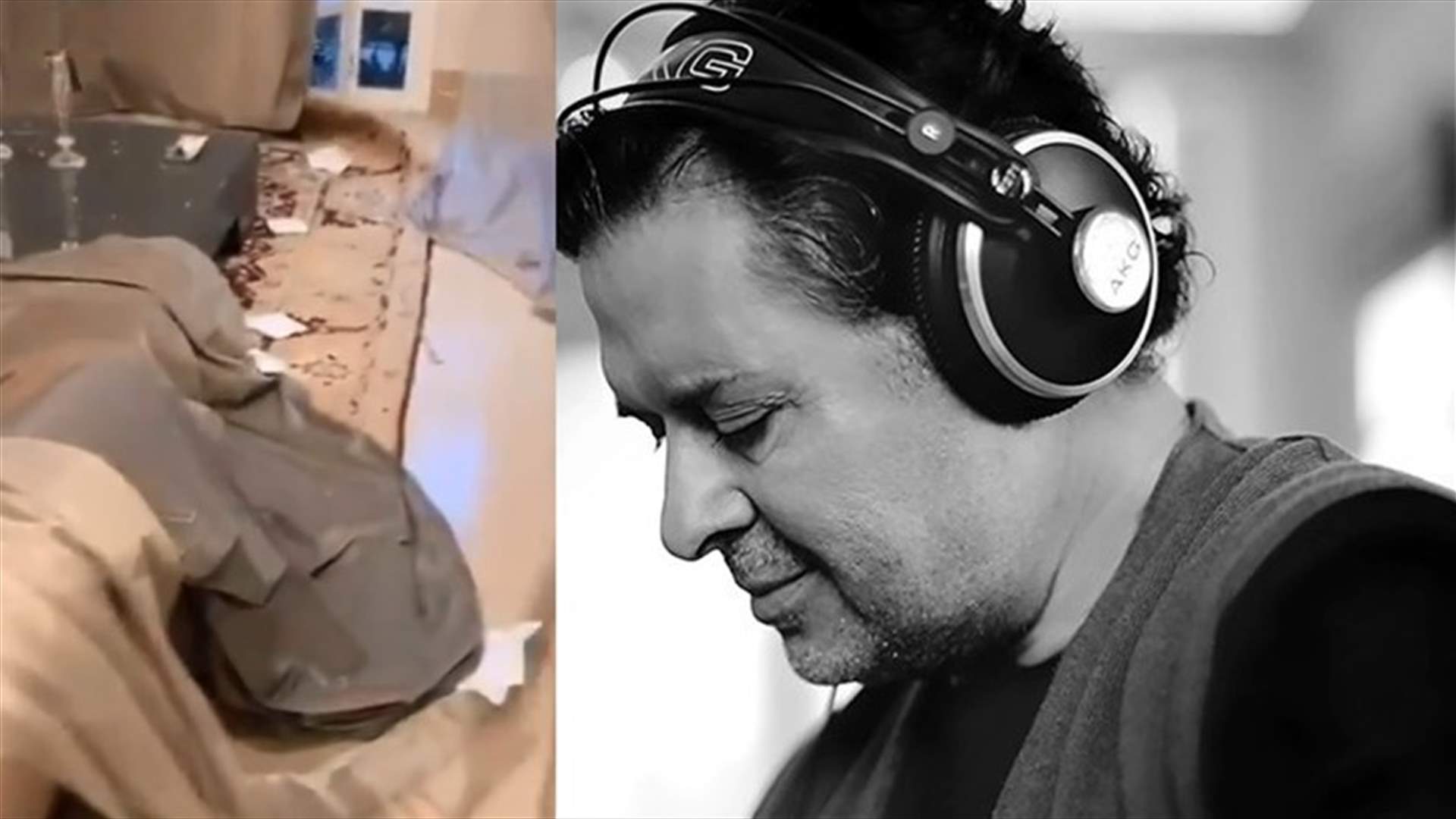 فيديوهات من داخل منزل راغب علامة... الأضرار جسيمة و"بالمال ومش بأصحابه" (فيديو)