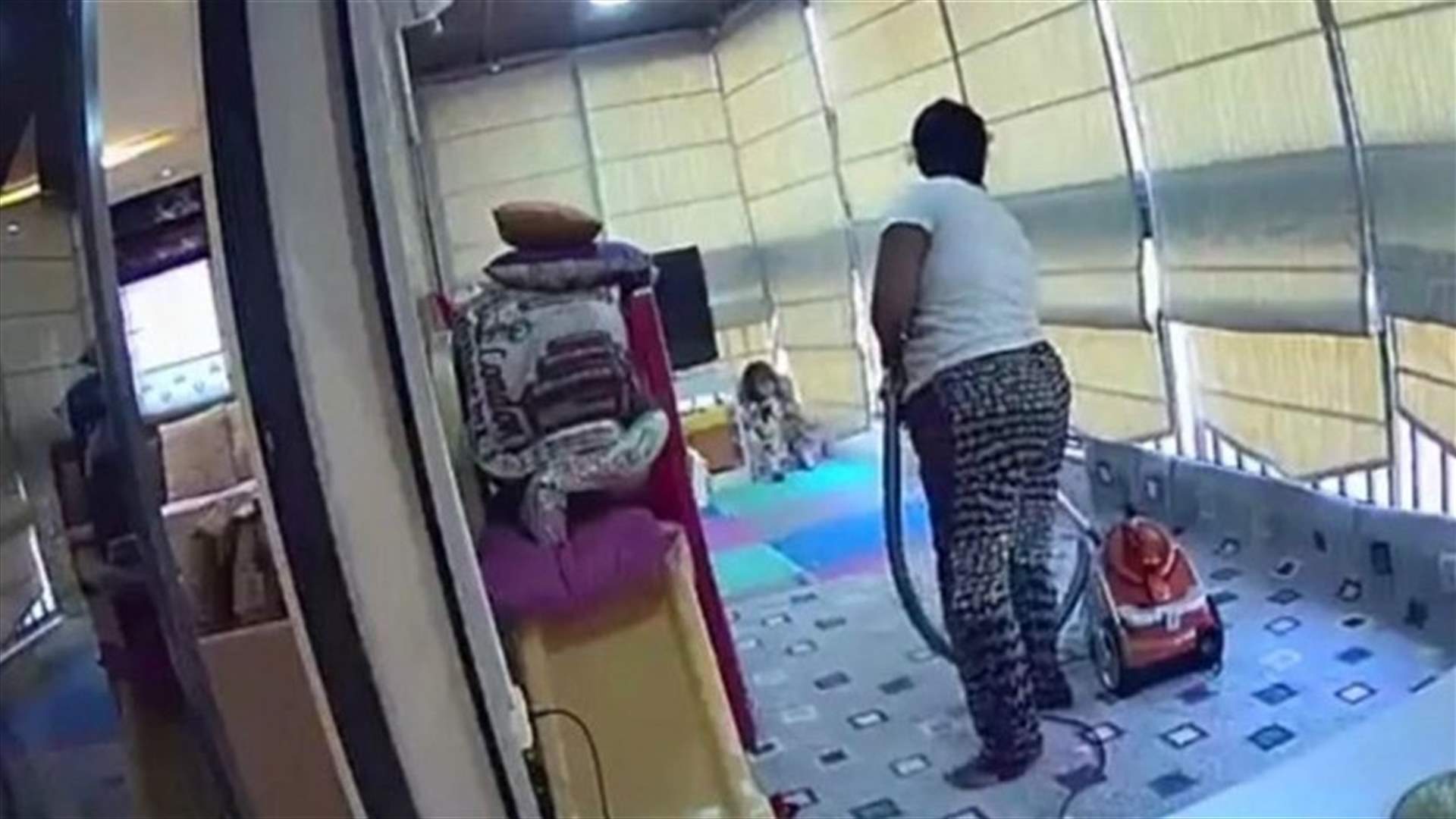 Domestic worker protects child, saves her from explosion-[VIDEO]