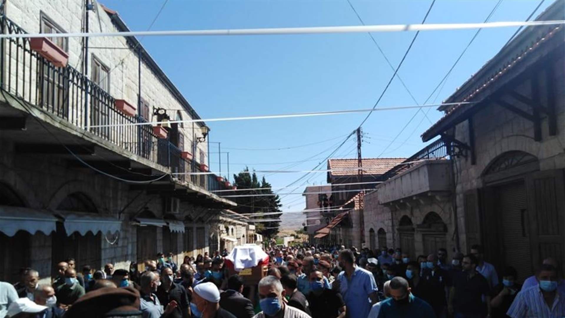 راشيا الوادي تودع ابنها قيصر فؤاد أبو مرهج